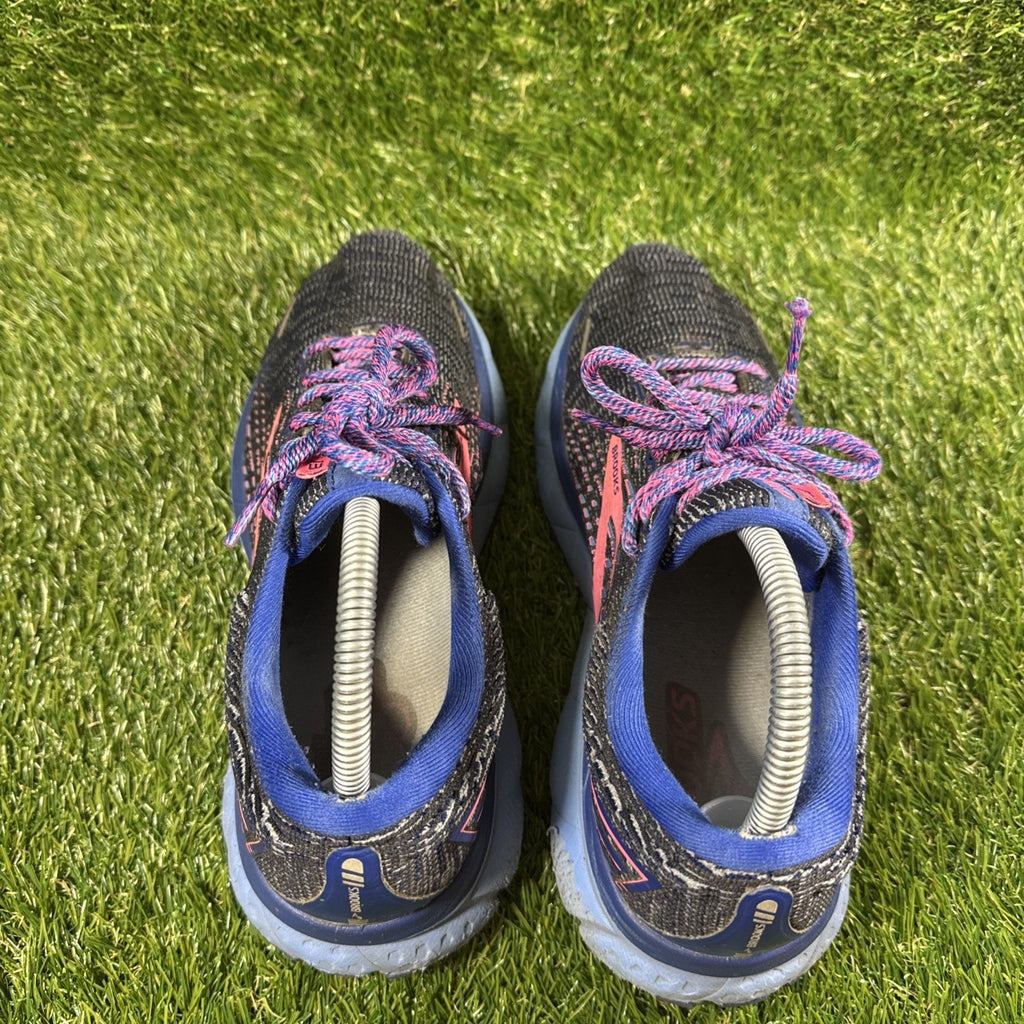 Brooks Women’s Ghost 13 Pink Black Blue Running Shoes Sneakers Size 8.5