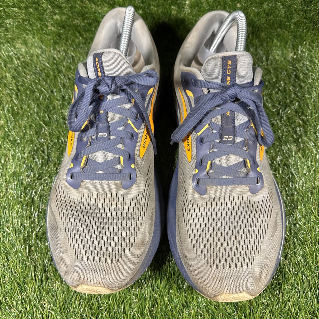 Brooks Adrenaline GTS 23 Blue, Gray, Orange Men's Running Shoes Size 11.5M