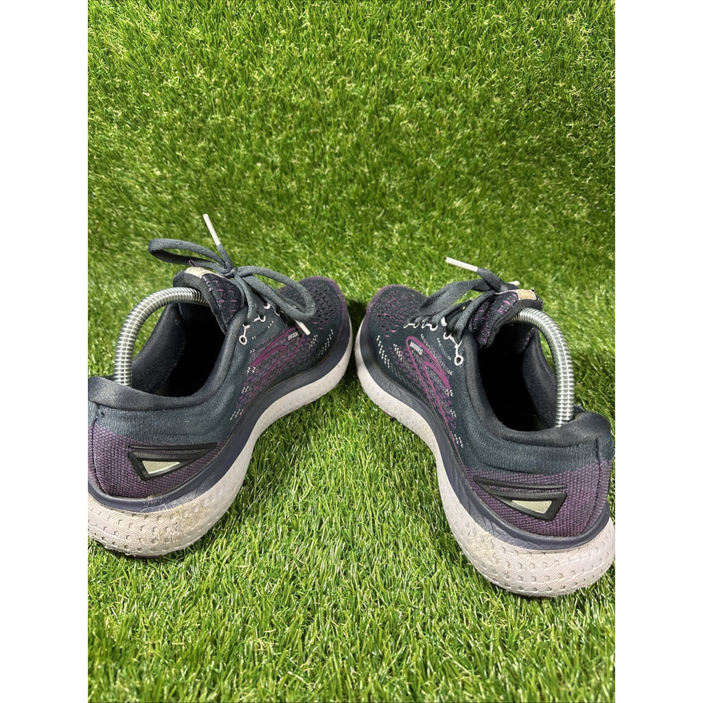 Brooks Womens Glycerin 19 1203431B074 Black Running Shoes Sneakers Size 7 B