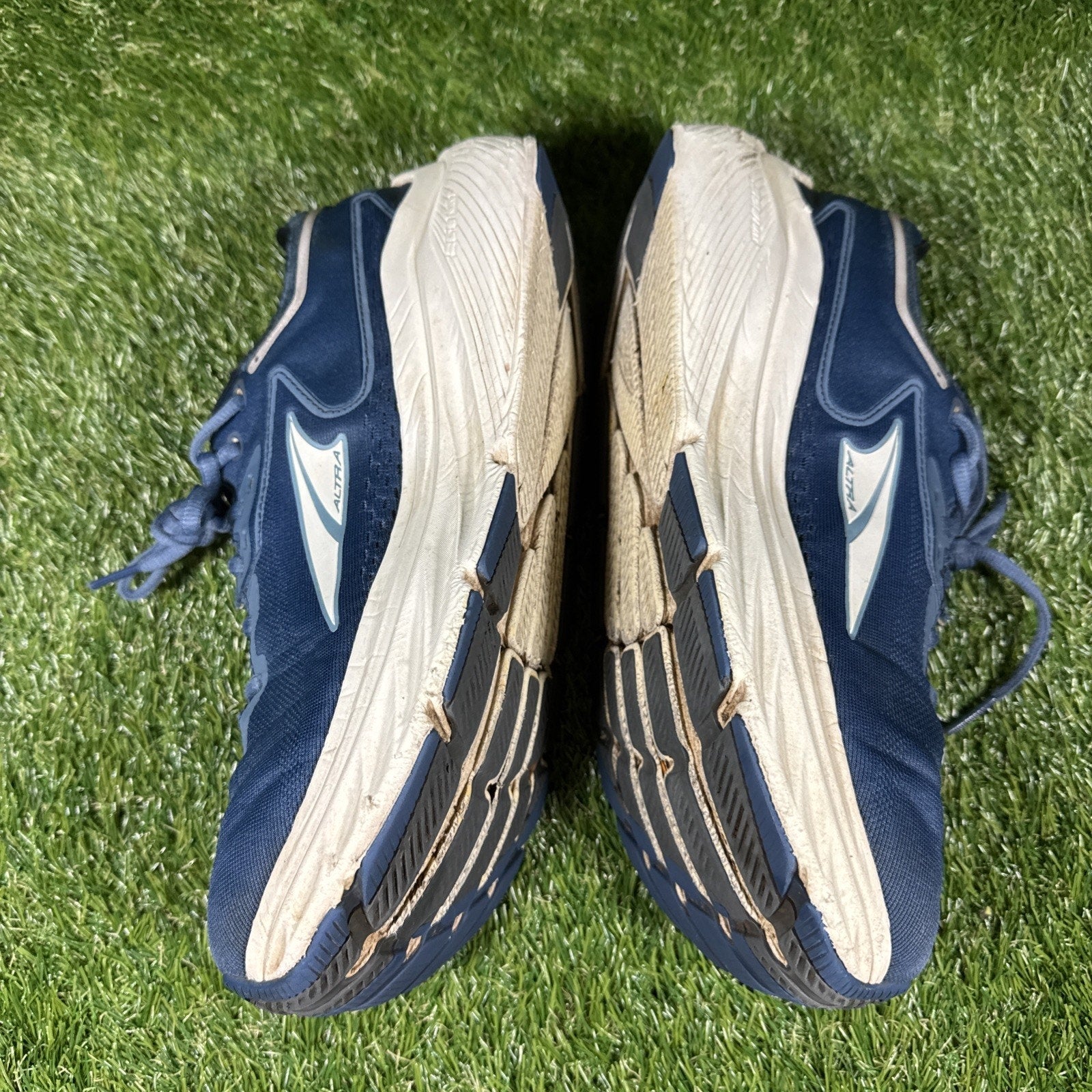 Altra Via Olympus Mineral Blue Road Running Shoes ALOA82BW419 Mens Size 9.5