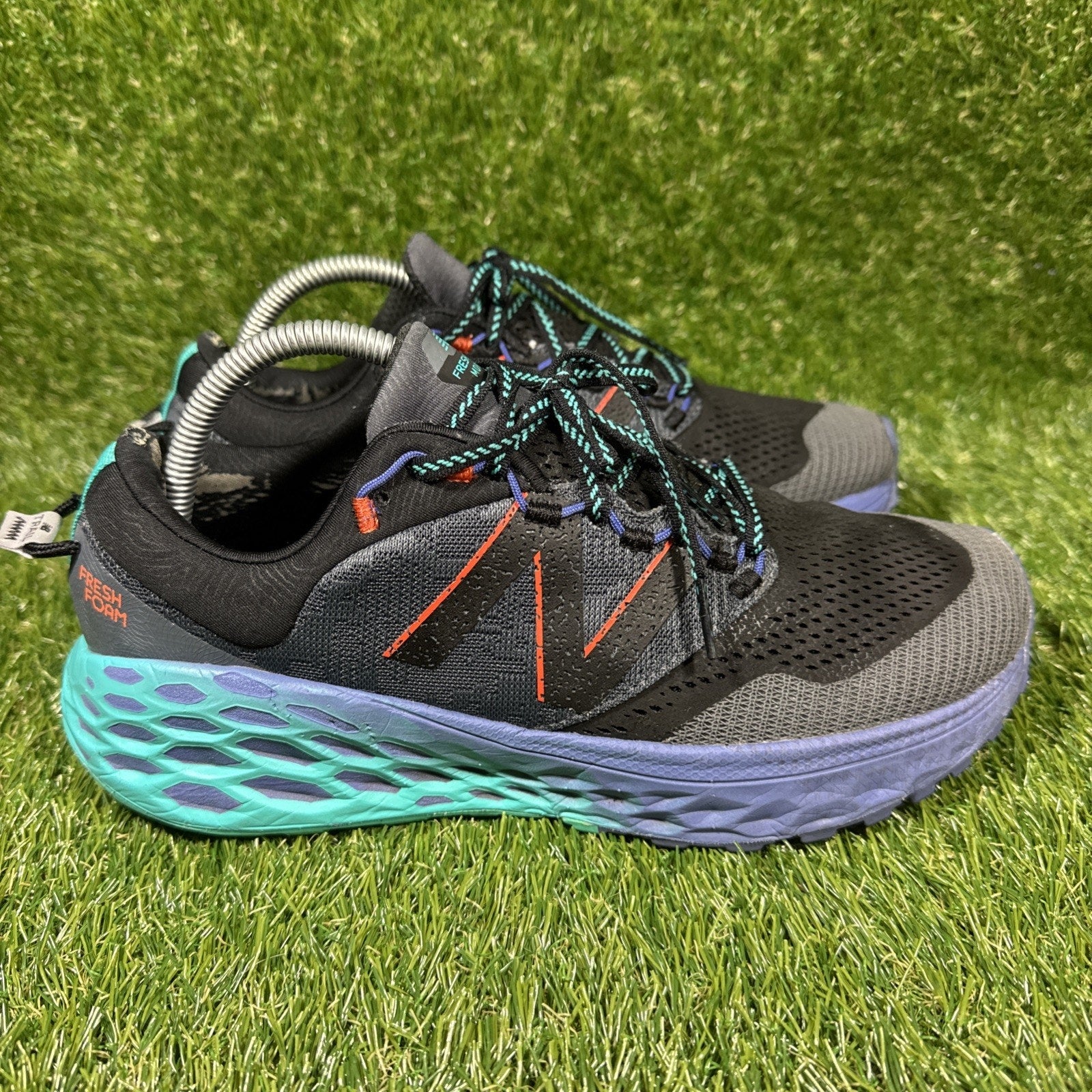 New Balance Fresh Foam More Trail v1 Women's Size 9.5 Magnetic Blue Shoes