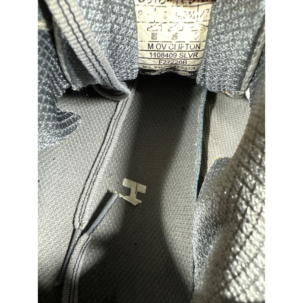 Mens Hoka One One CLIFTON 4 OV OUTDOOR VOICES SILVER GRAY 1108409 SLVR SZ 9.5