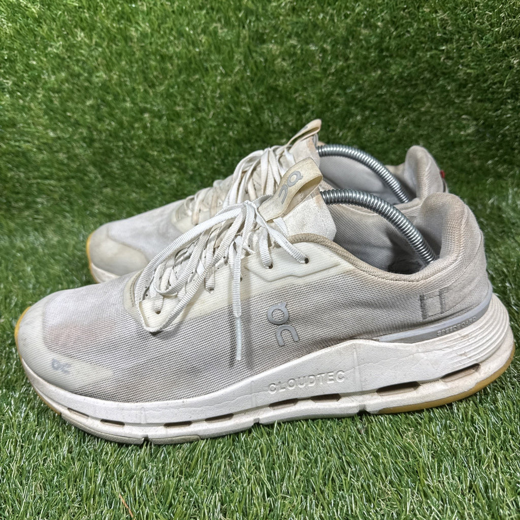 On Cloudnova Form 2 Mens Size 11.5 White Ivory Athletic Running Shoes Sneakers