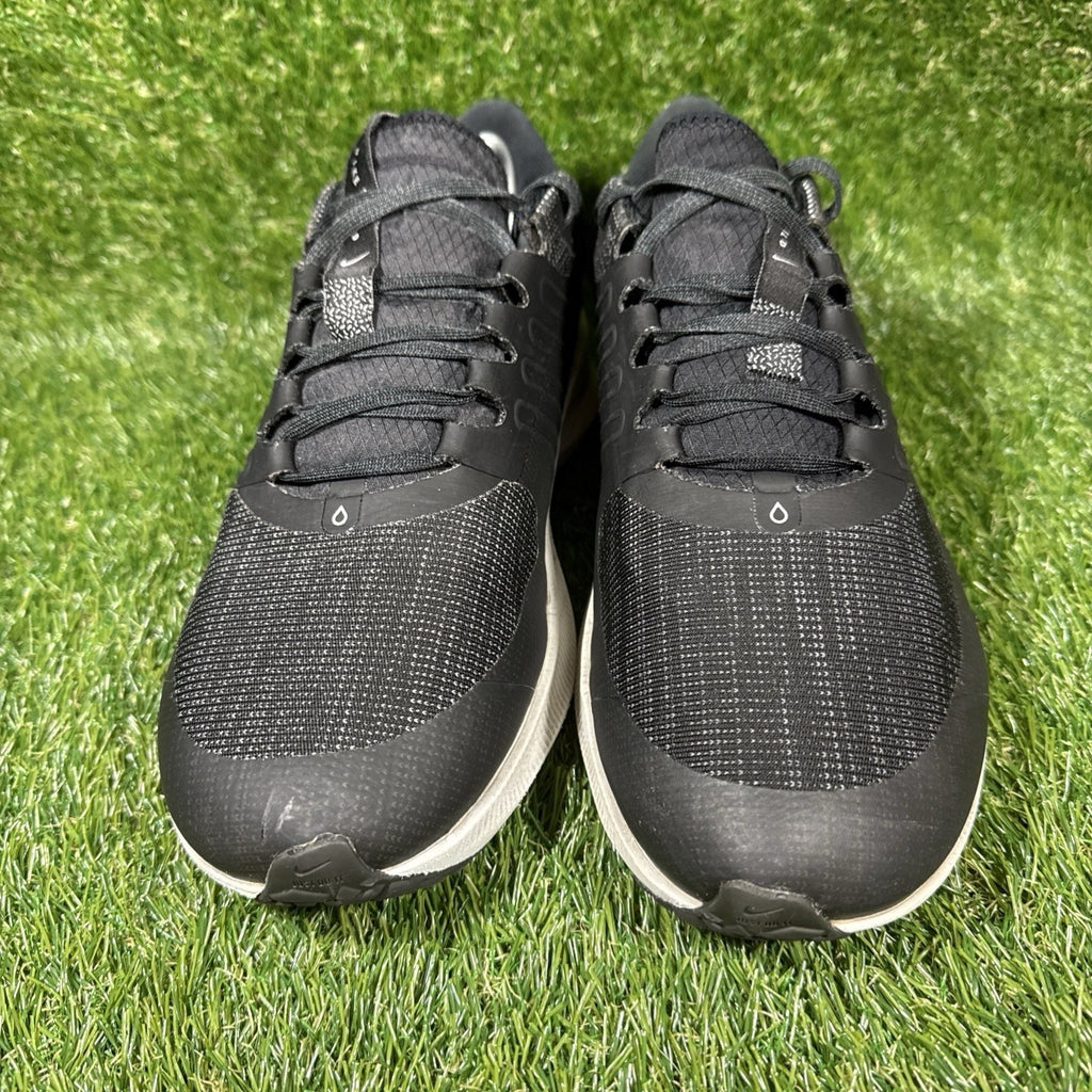 Nike Air Zoom Pegasus 38 Shield Black Dark Smoke Grey White DC4073 Men's 10.5