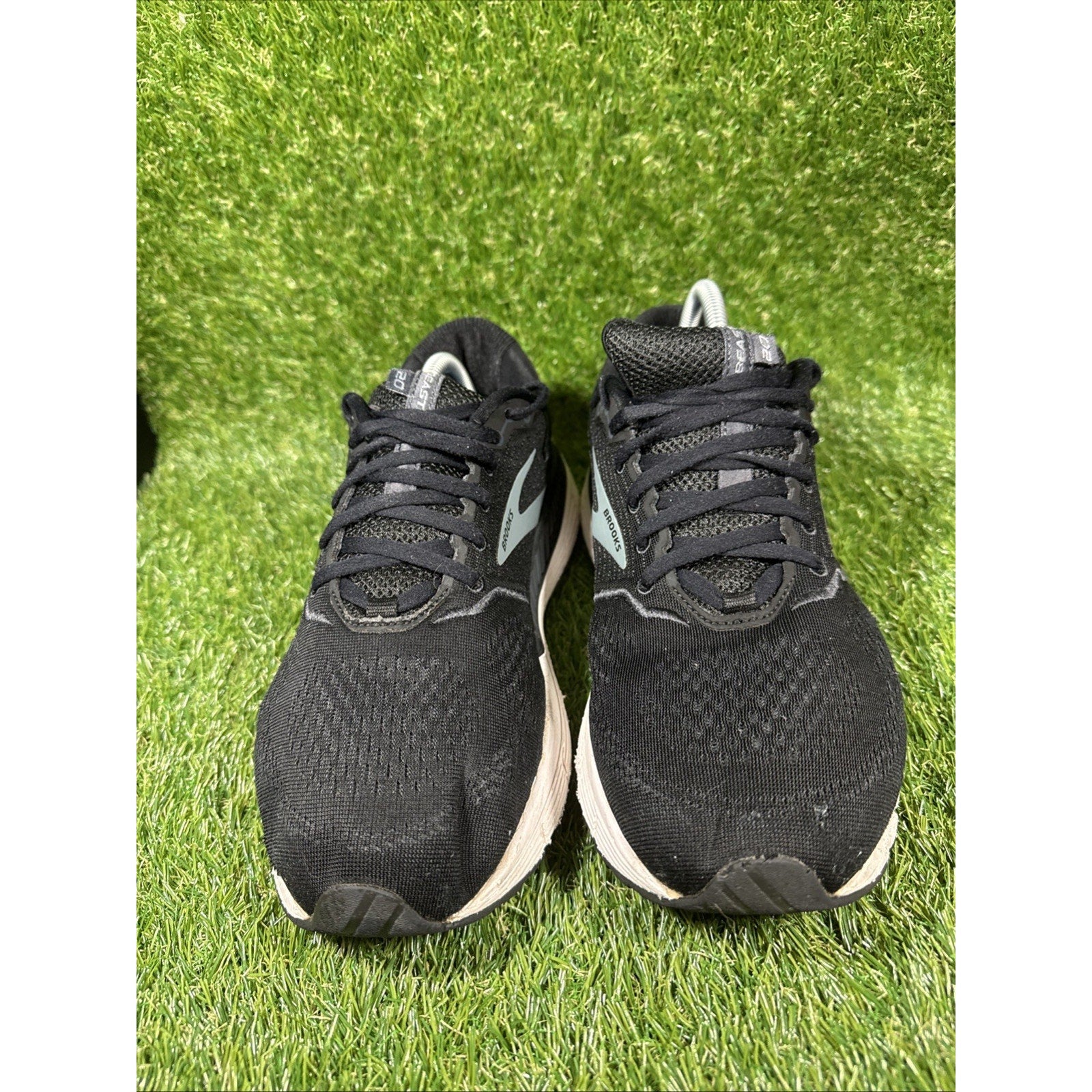 Brooks Beast 20 Shoes Mens 11.5 D Black Running Sneakers NICE - No Insoles