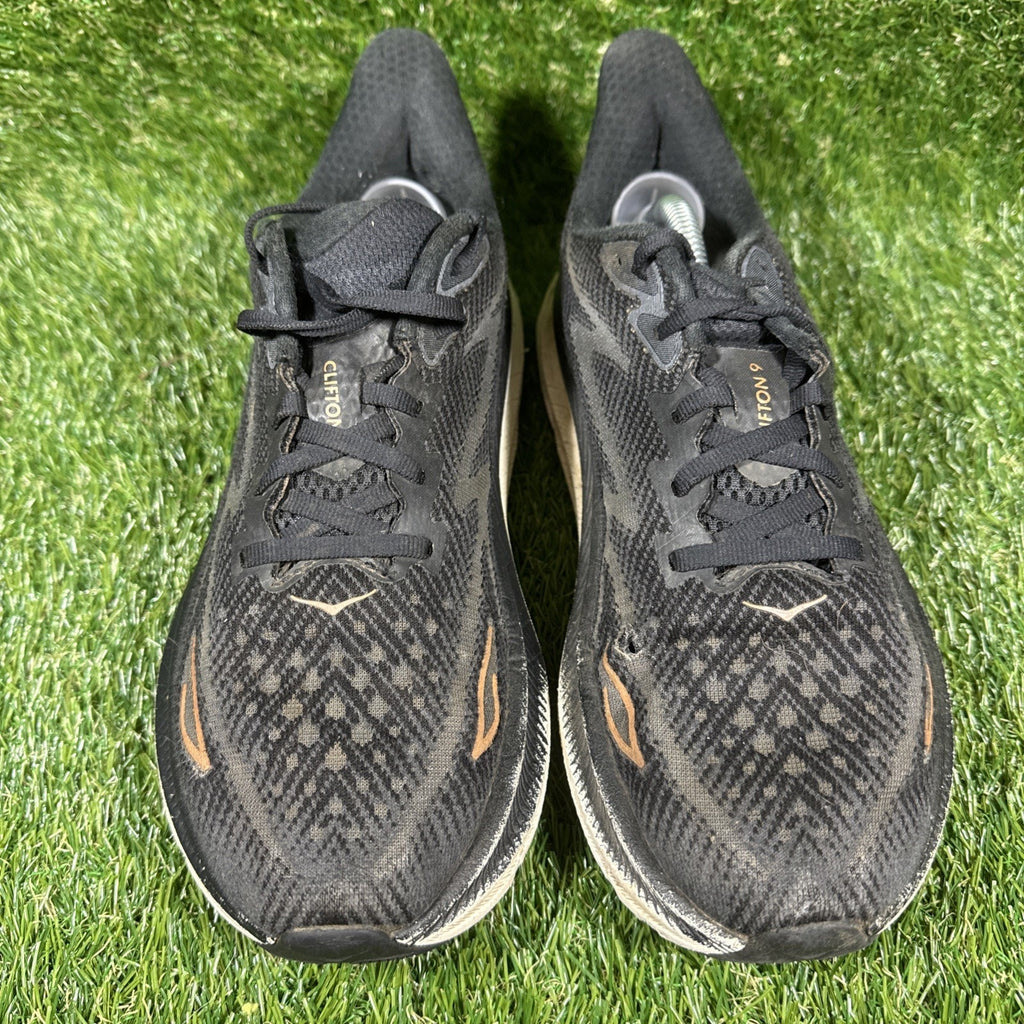 Hoka One One Clifton 9 Black Rose Gold Women’s Size 7.5 B