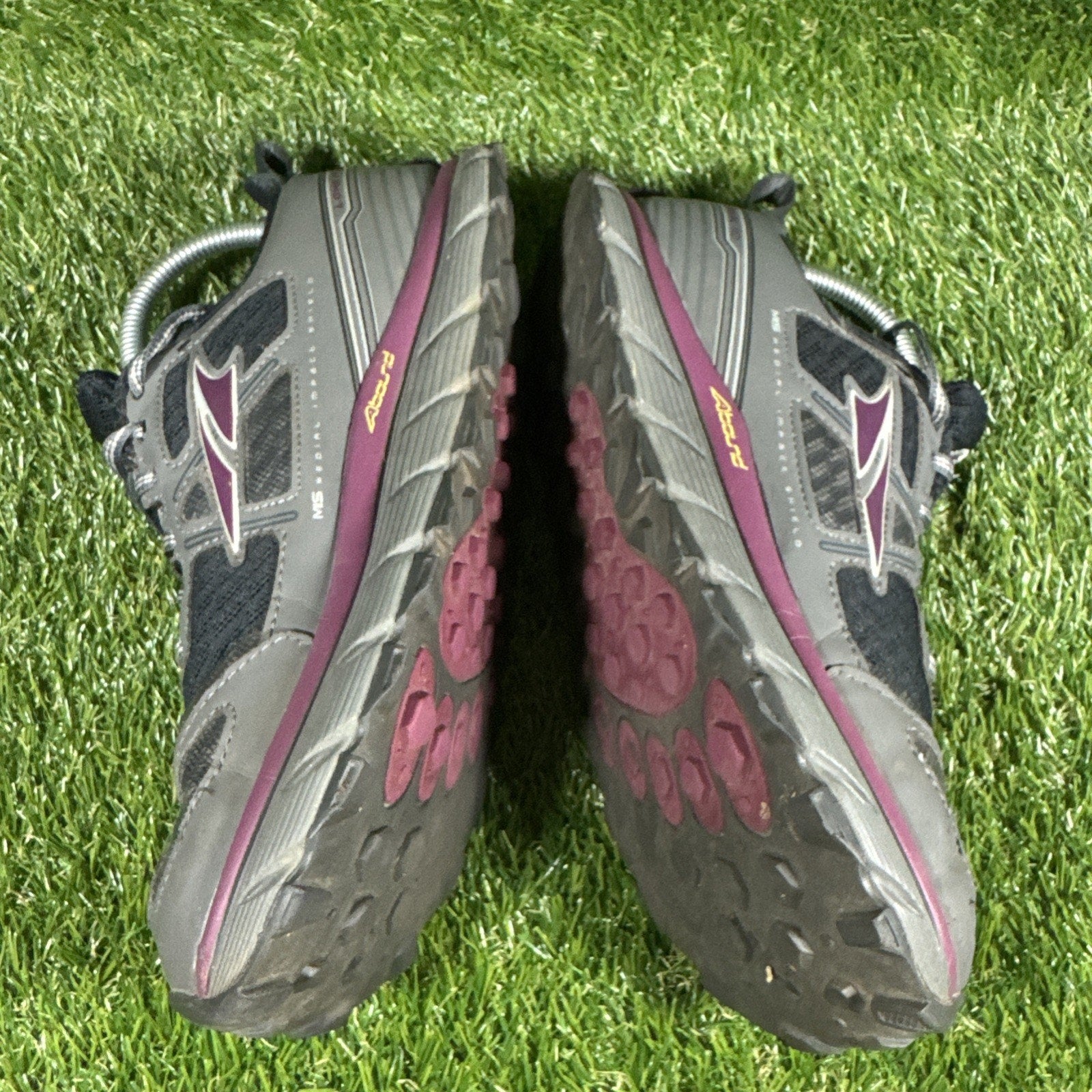 Size 7 - Altra Lone Peak 3 Women's Trail Running Shoes Gray Purple