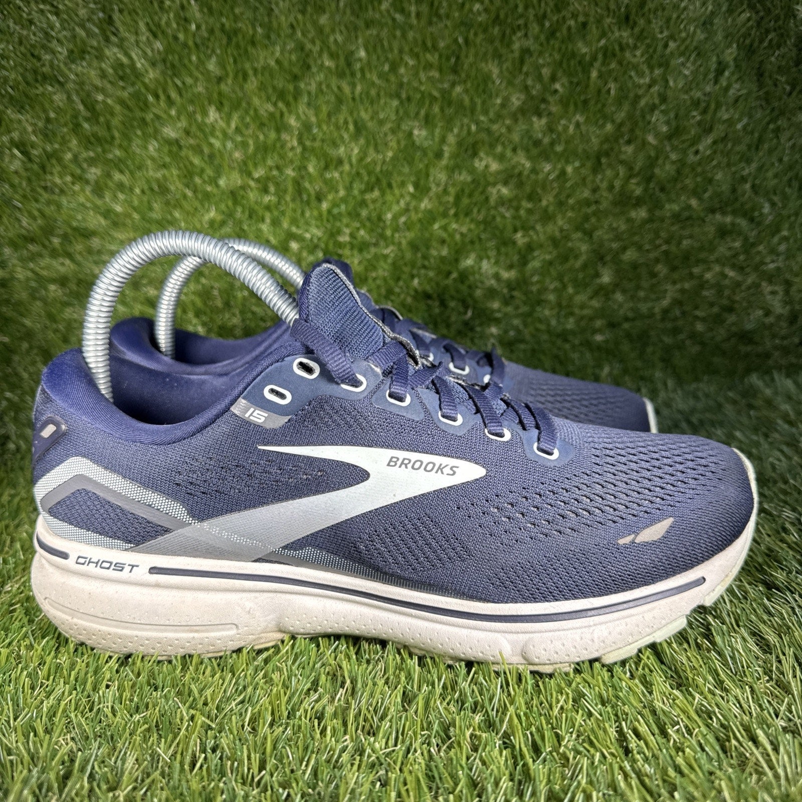 Brooks Ghost 15 Women's Size 8.5 B (Medium) Running Shoes Navy Sneakers