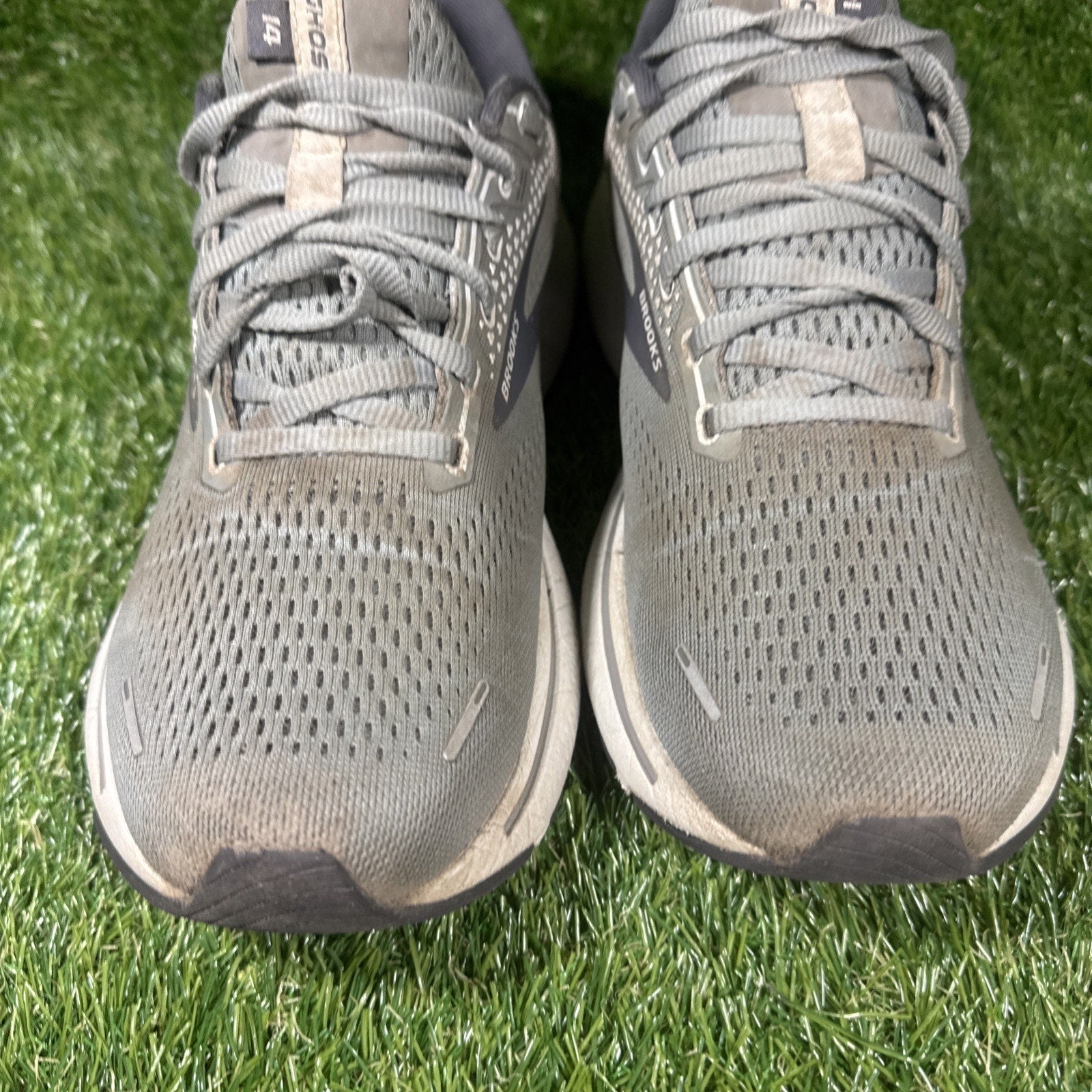 Brooks Ghost 14 Mens Size 9D Shoes 1103691D067 Running Sneakers Gray