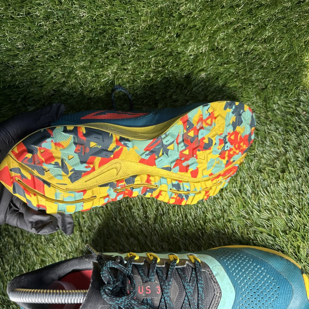 Nike Air Zoom Pegasus 36 Trail Shoes Women Size 6.5 Teal Blue Sneaker AR5676-301