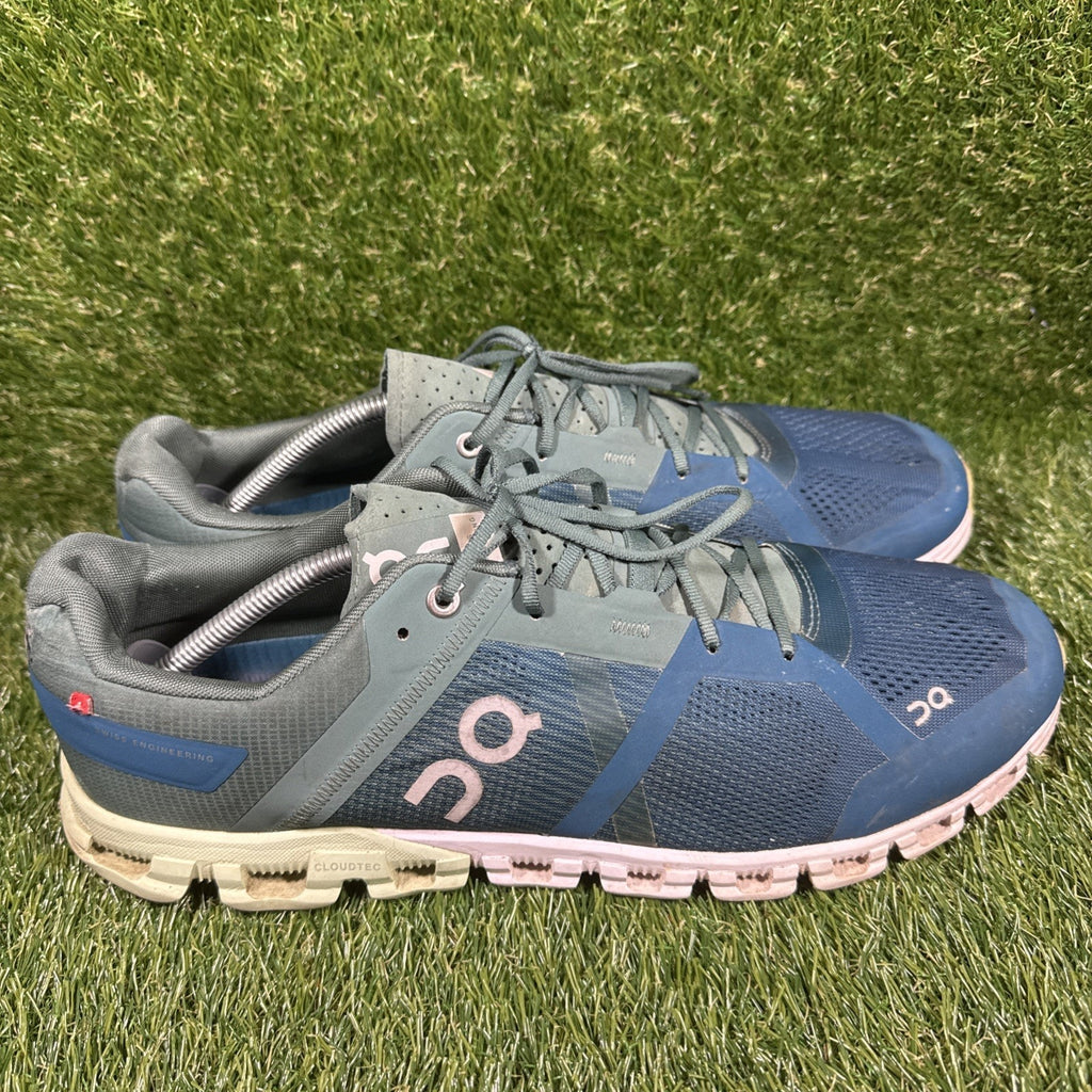 On Cloud Cloudflow Running Shoes Sea Petrol Men Size 13 GREAT! Athletic Sneakers