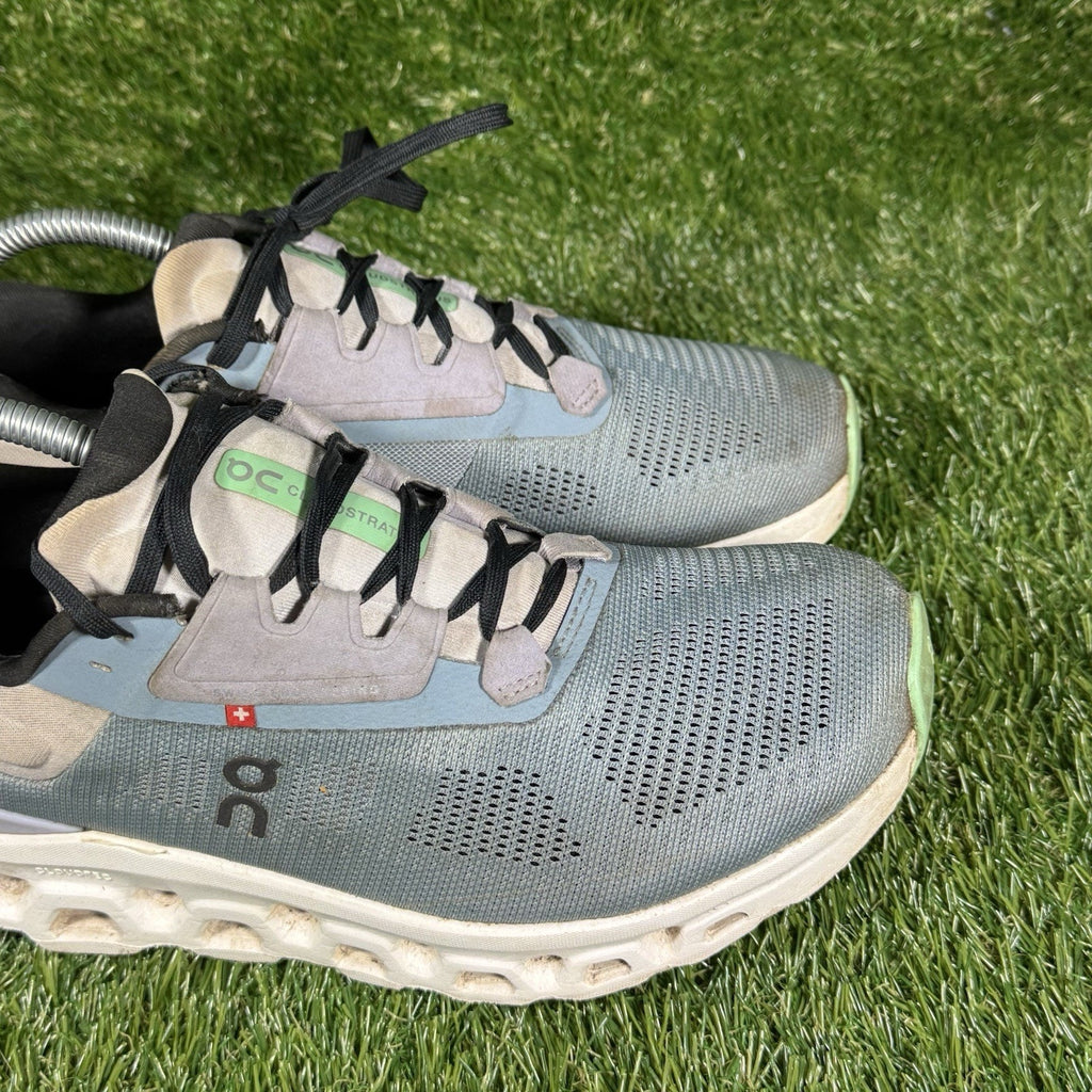 On Trainers Size 9 Women's Nimbus Grey Helion Cloudstratus 3 Road Running Shoes