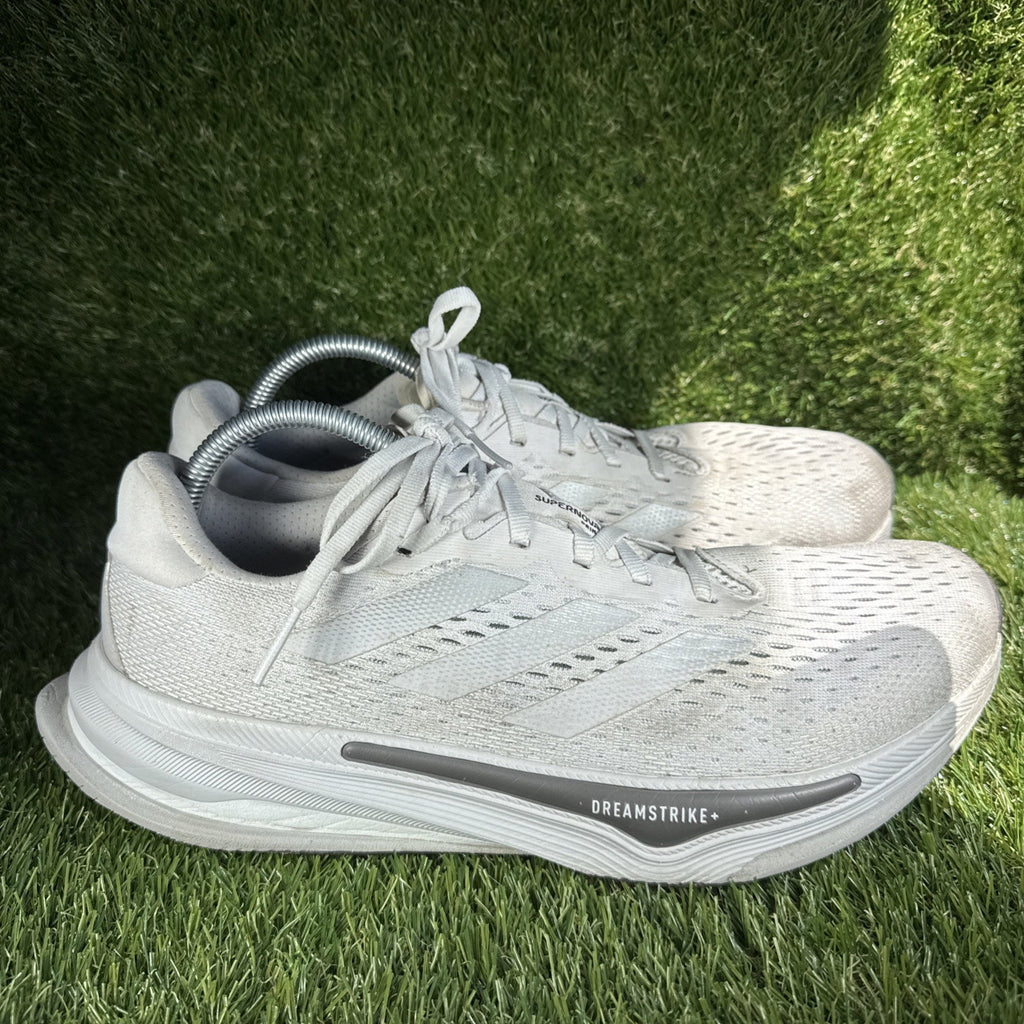Adidas Supernova Prima Men’s Road Running Shoes Size 11 Gray/Silver Metallic
