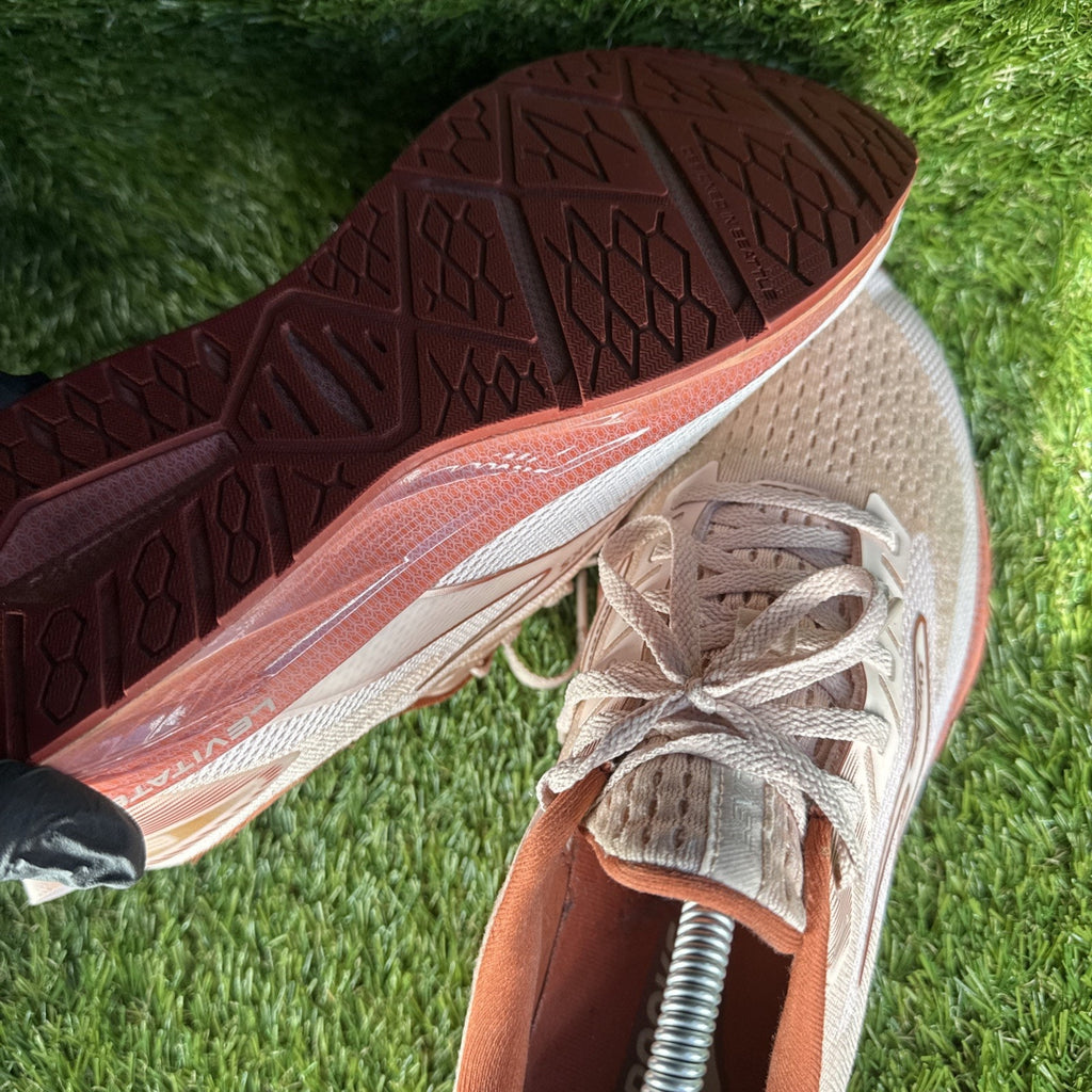 Brooks Shoes Womens Size 10 Levitate 6 Peach Whip Pink Mesh Running Sneaker