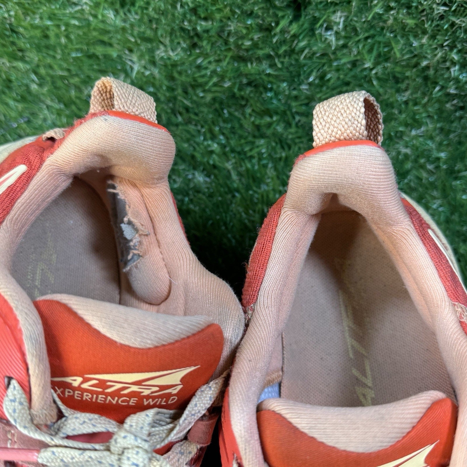 Altra Experience Wild Womens Orange Training Running Shoes Sz US 9 Sneakers