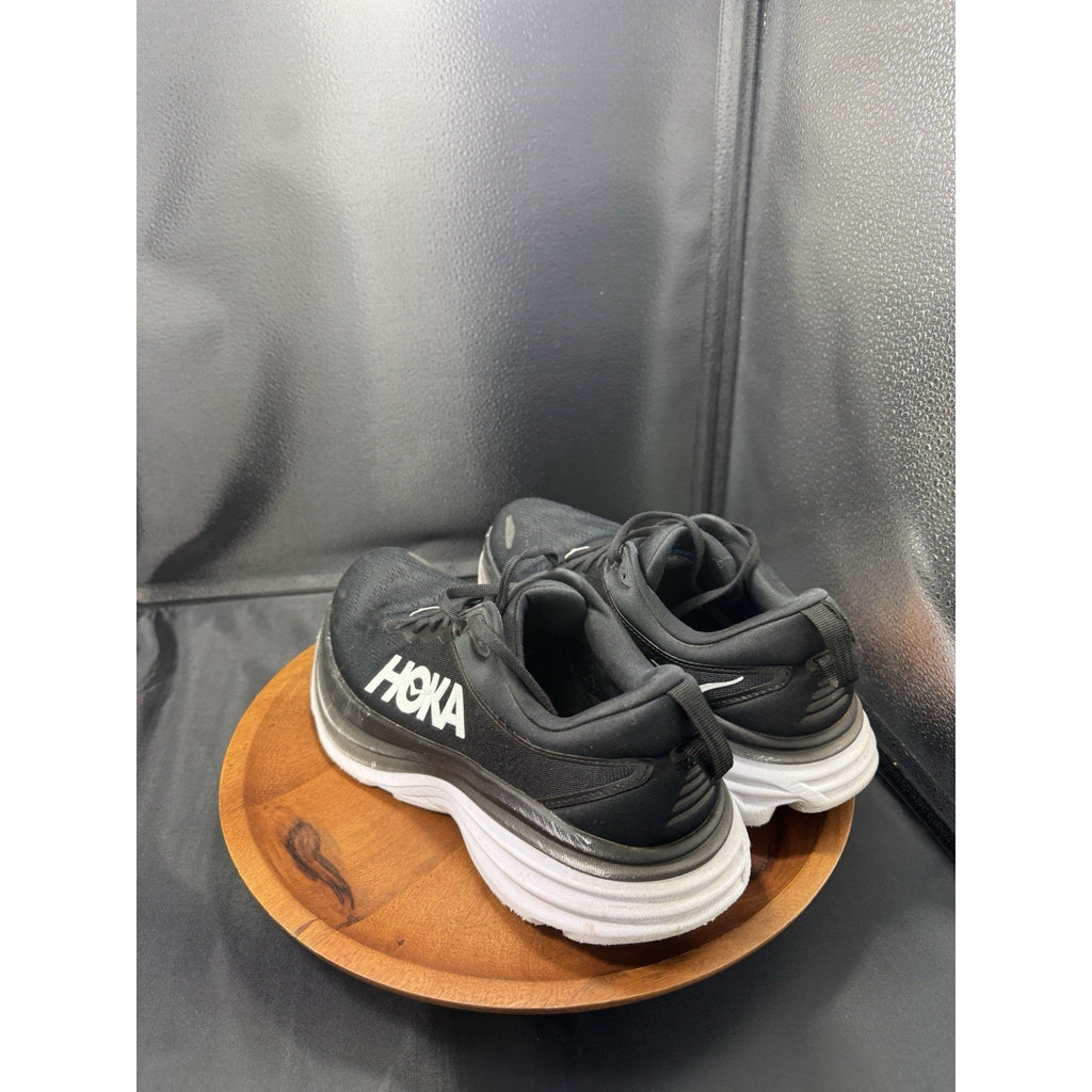 Hoka Men’s Bondi 8 Shoe Sneaker Running Athletic Tennis Shoe Black Size 10.5