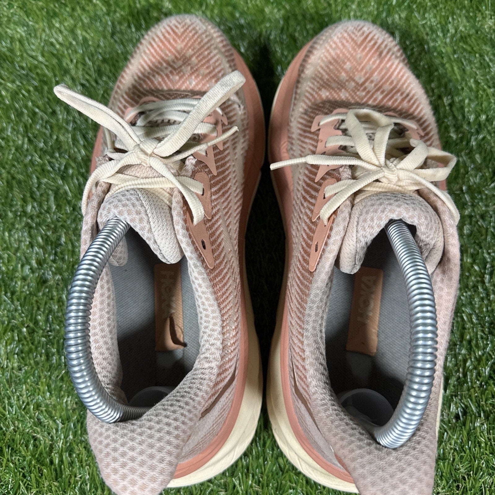 Hoka One One Clifton 9 Sandstone Pink Women's Running Shoes Size 9B 1127896SNC