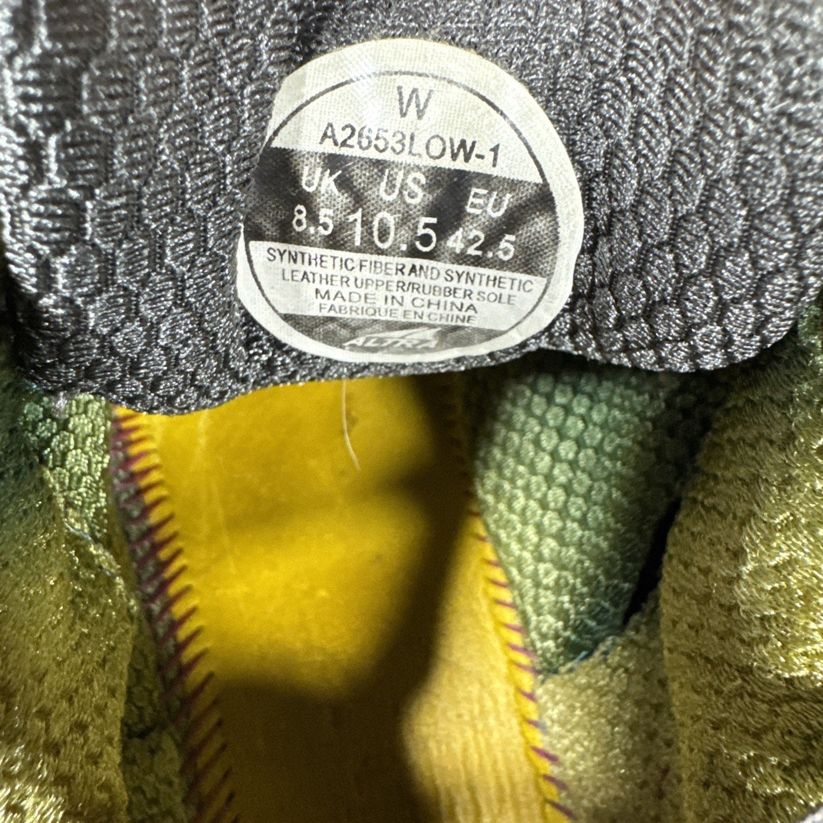 Altra Lone Peak 3 Zero Drop Trail Running Shoe Gaiter Trap Green Sz 10.5 Womens