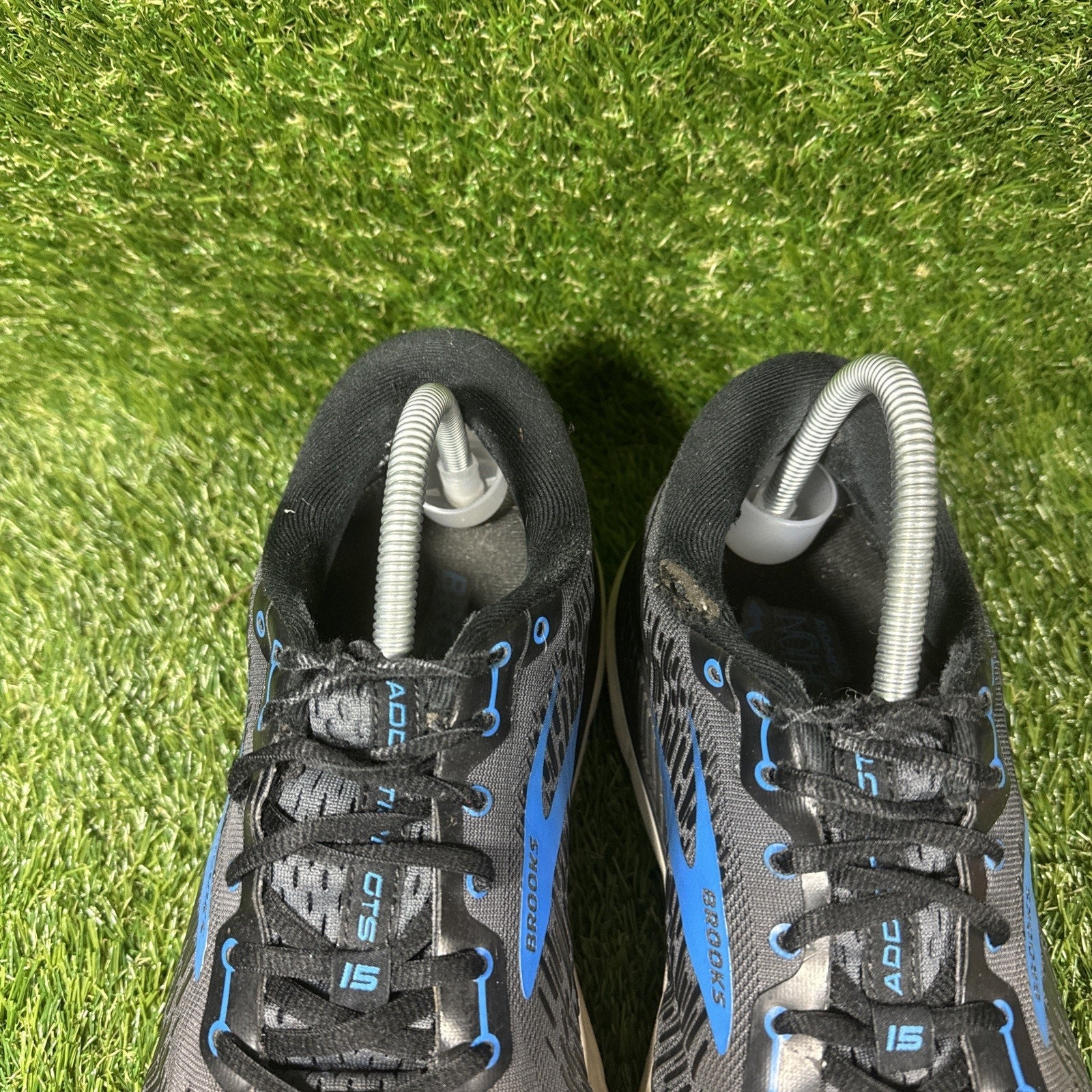 Brooks Addiction GTS 15 Shoes Mens 9 Extra Wide (4E) Black 1103654E077 Running