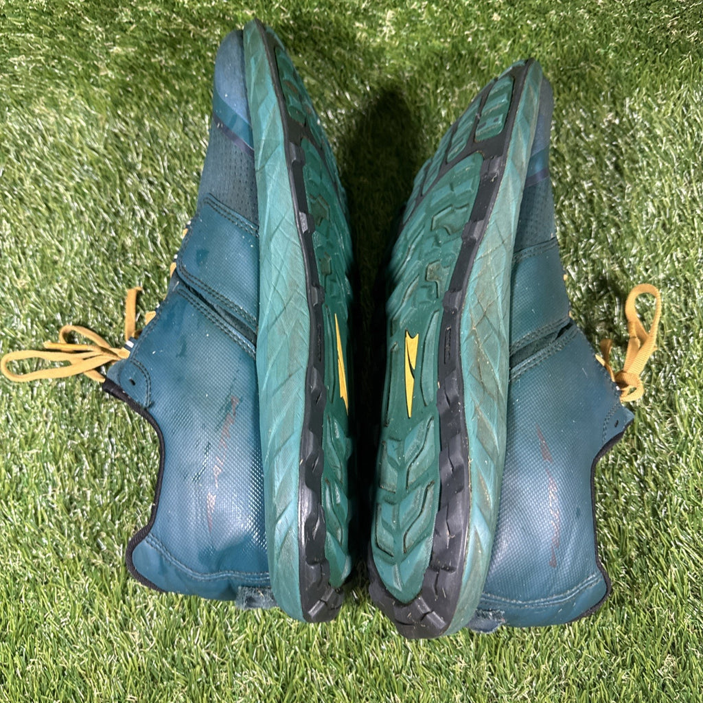 Altra Superior 5 Green Trail Running Shoes Men's Size 14 Teal Green Athletic