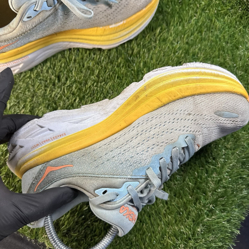 Hoka One One Bondi 8 Running Athletic Shoes Summer Song Women's size 6.5 B