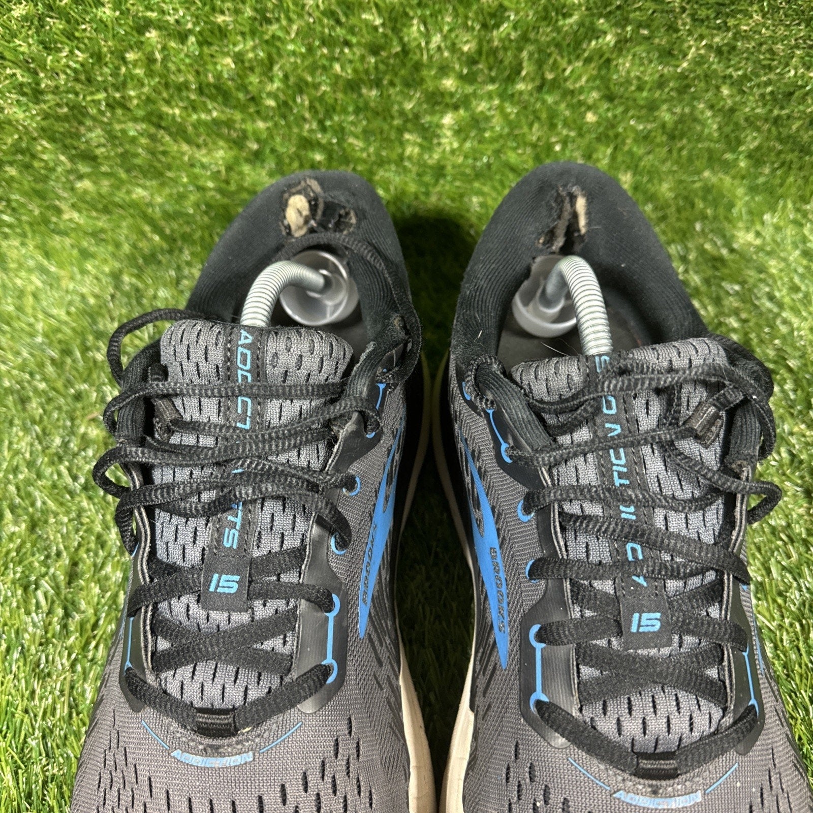 Brooks Sneakers Mens 11 D Addiction GTS 15 1103651D077 Gray Running Gym Shoes