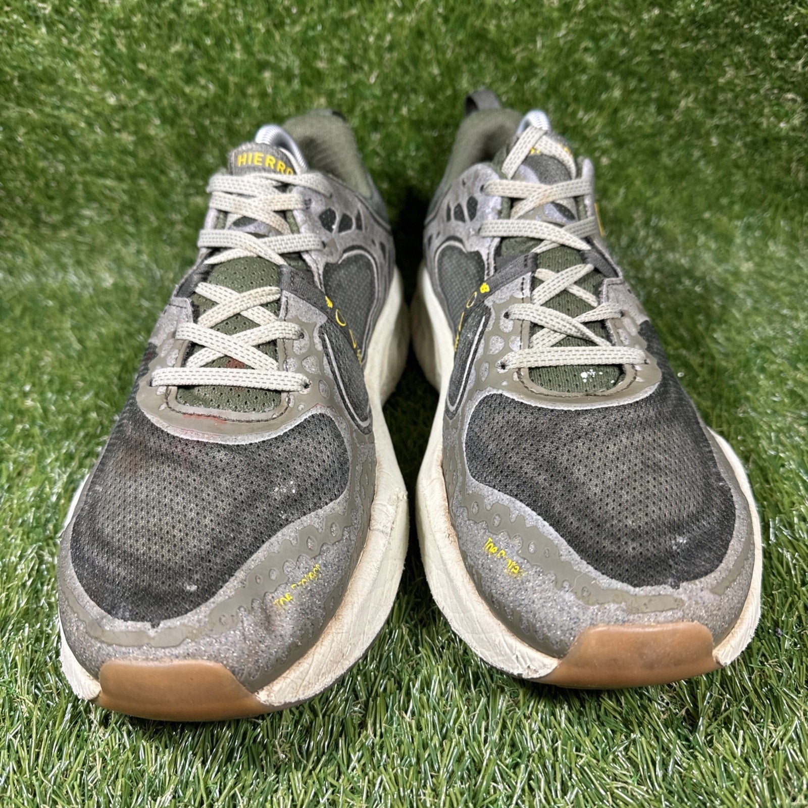 New Balance Fresh Foam X Hierro v8 Dark Green Men's Size 11 MTHIERQ8 Olive Run