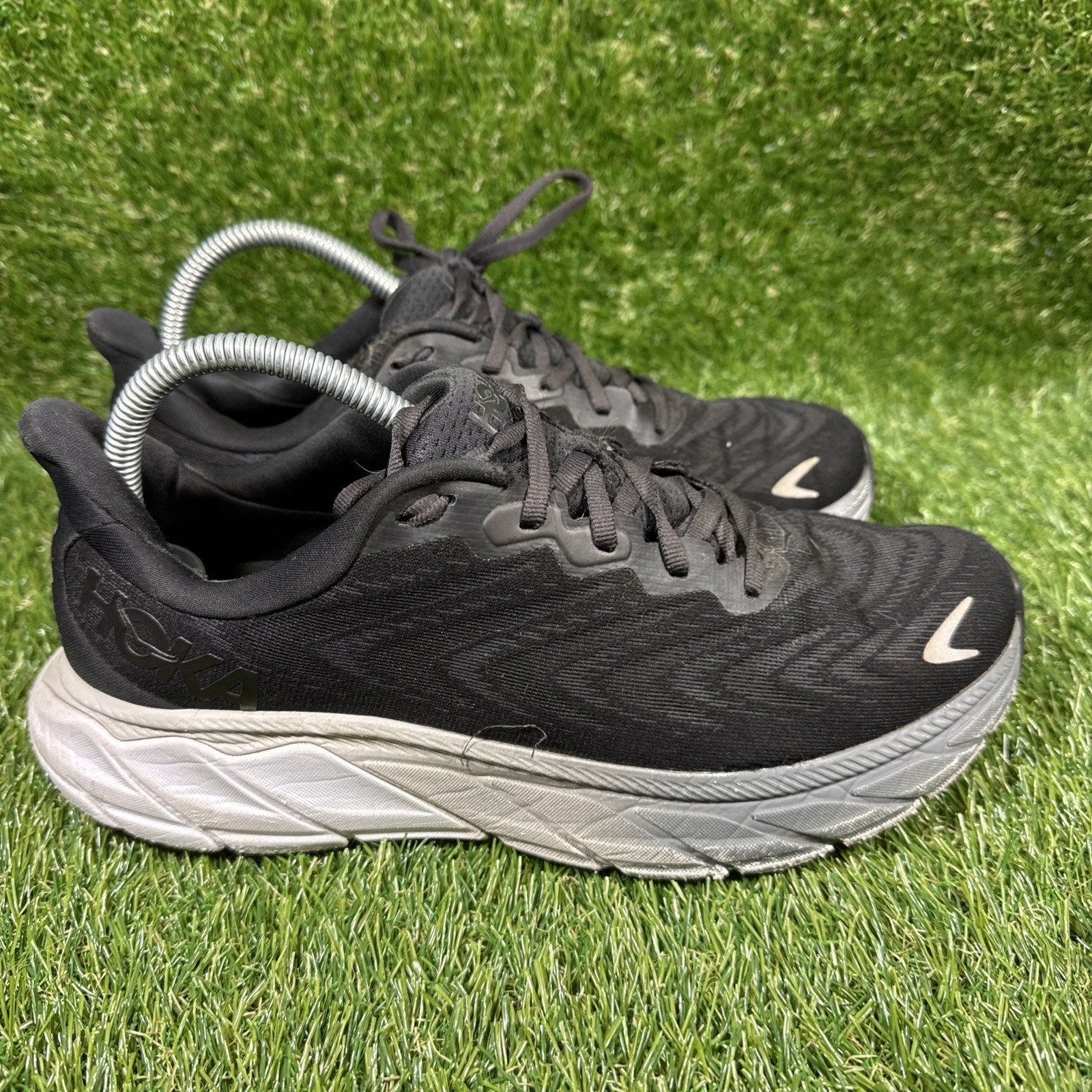 Hoka Arahi 5 Shoes Womens 9.5D Black Athletic Running Sneakers