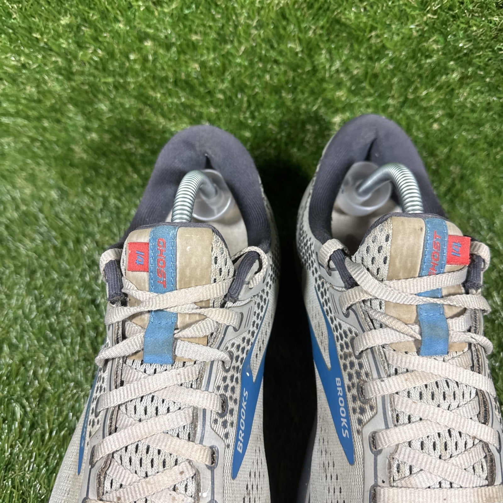 Brooks Ghost 14 Running Shoes Sneakers Men's Size 11 D Gray Athletic Gym