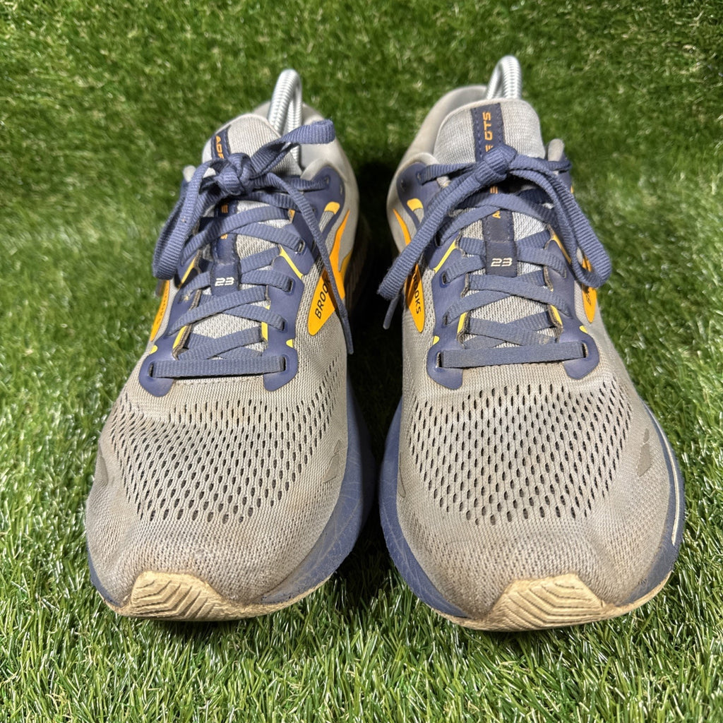 Brooks Adrenaline GTS 23 Blue, Gray, Orange Men's Running Shoes Size 11.5M