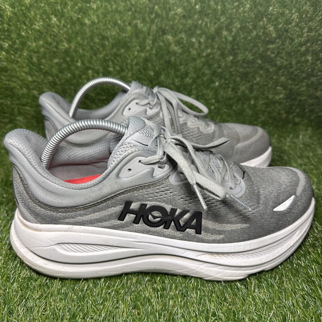 Hoka One One BONDI 9 1162015 GCTC Men's 10 X-Wide (4E) Running Shoes Gray