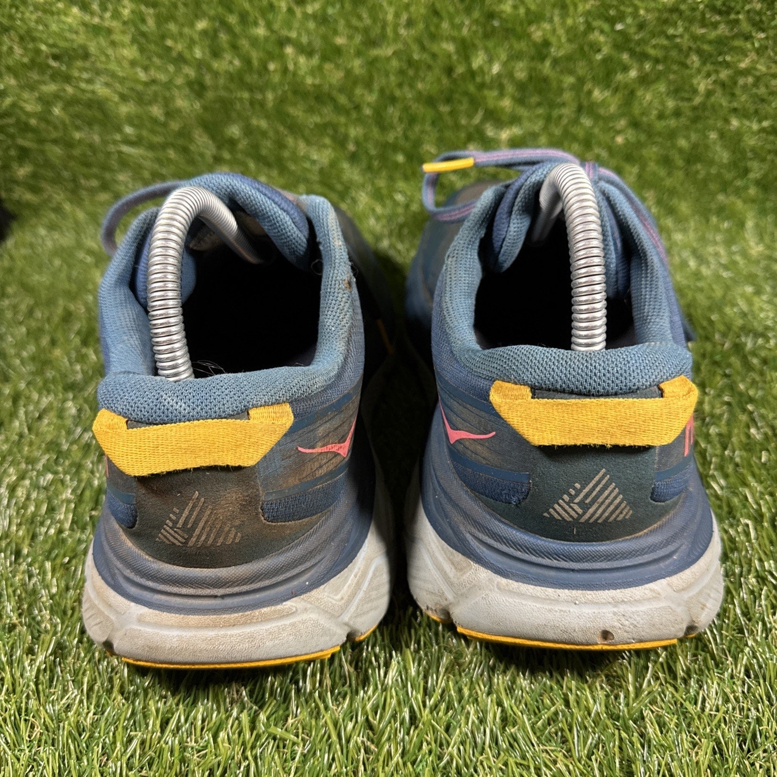 Hoka One One Stinson ATR 6 Trail Running Shoes Blue Womens Size 8.5 1110507