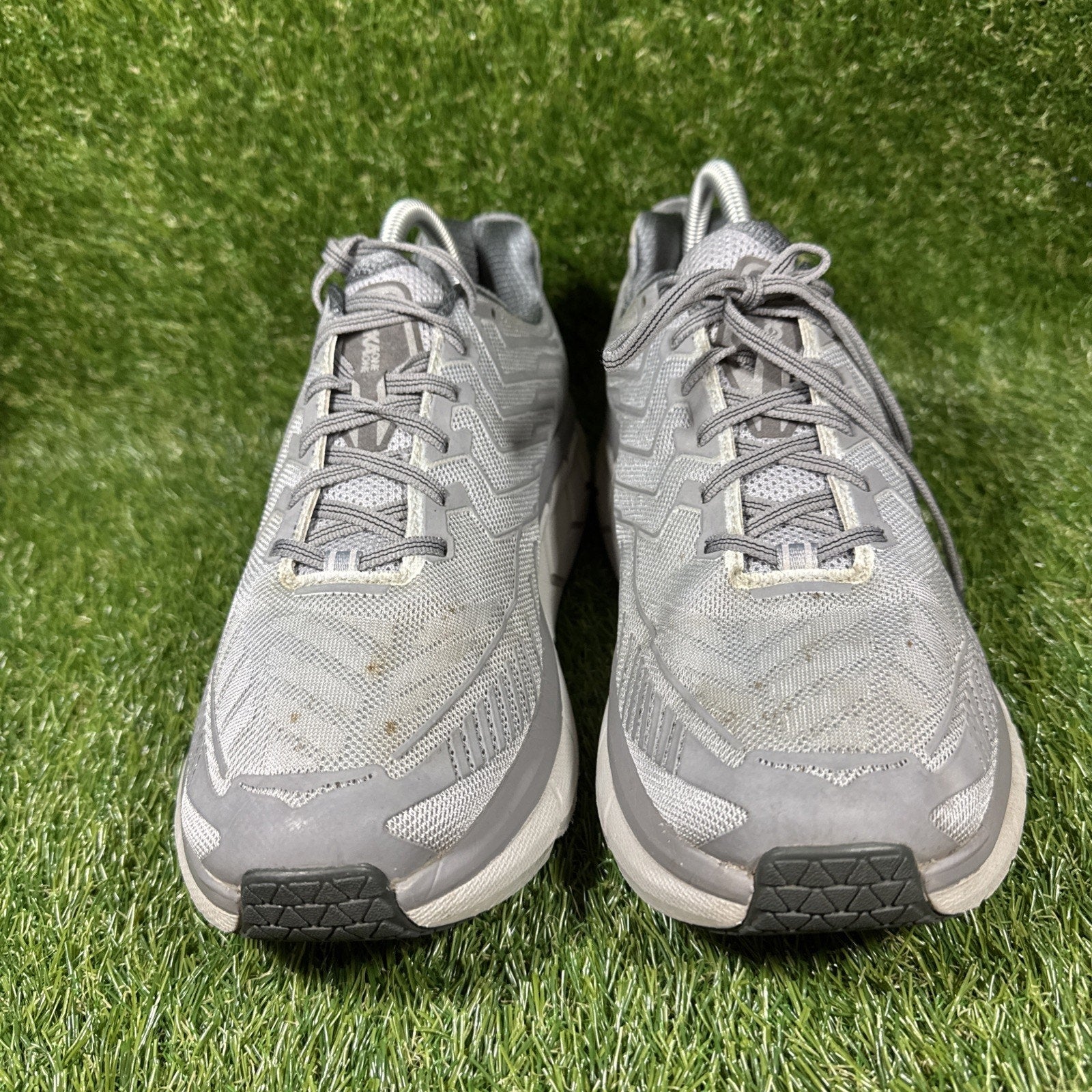 Mens Hoka One One CLIFTON 4 OV OUTDOOR VOICES SILVER GRAY 1108409 SLVR SZ 11