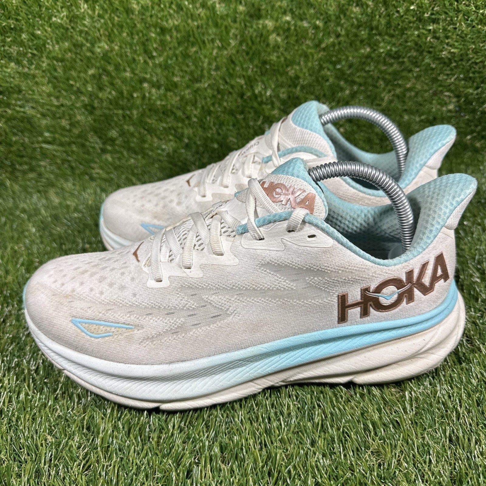 Hoka One One HOKA W Clifton 9 Wide 1132211 FTRS Women's Sz 9D