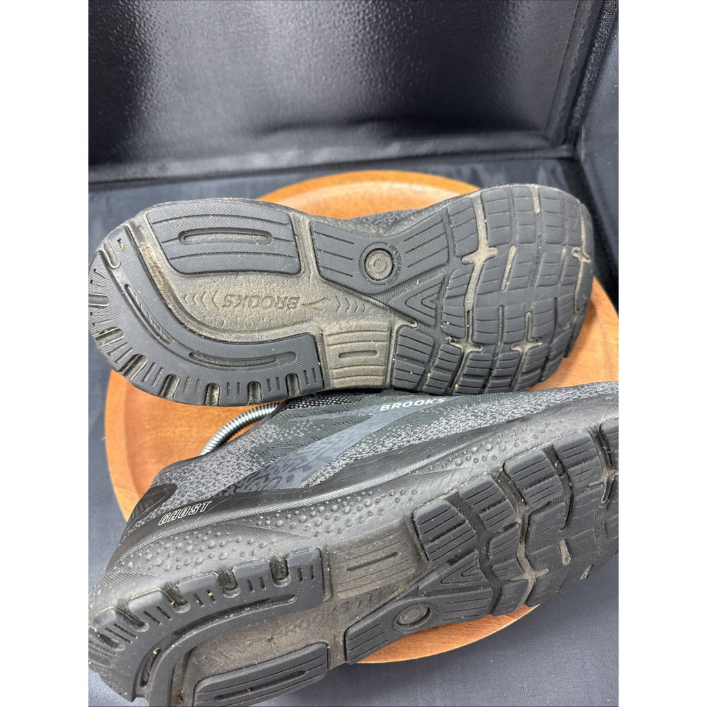 Size 10 - Brooks Ghost 16 GORE-TEX Black Ebony Running Shoes Good Condition