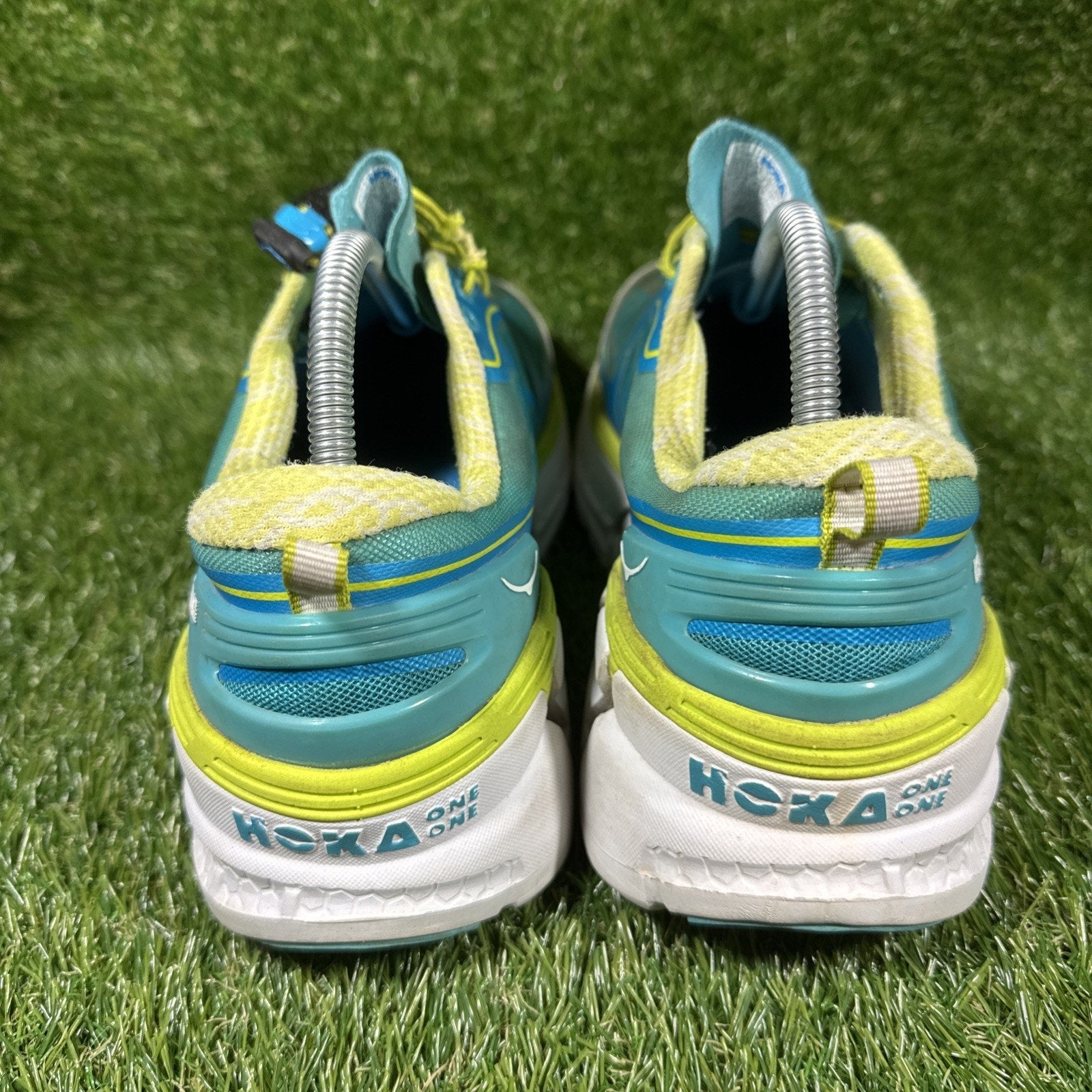 Hoka One One Women Conquest Running Shoe Sneaker 20108 025 Size 10.5 Blue