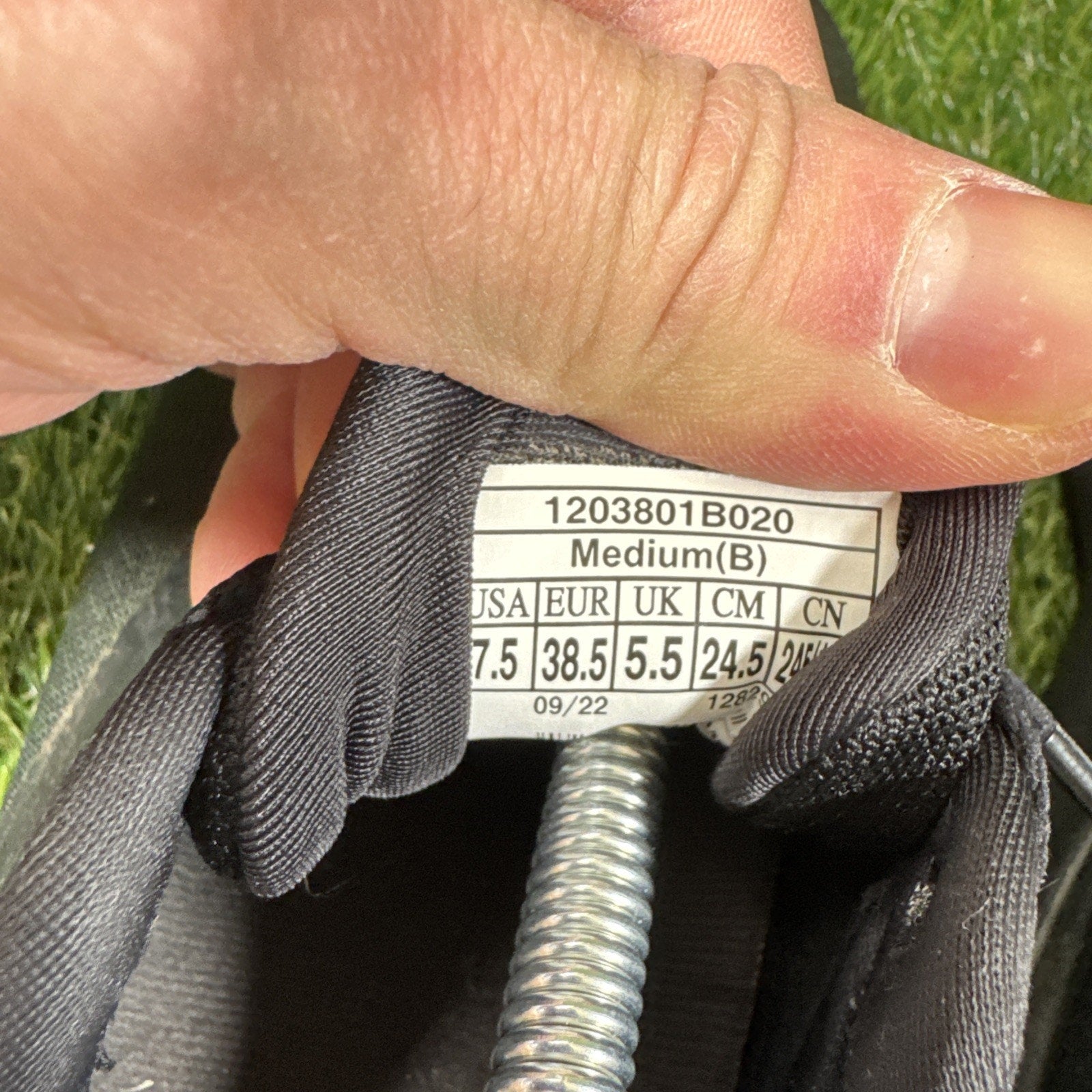 Brooks Ghost 15 Running Shoes Black/Black/Ebony US Women 7.5 Medium B