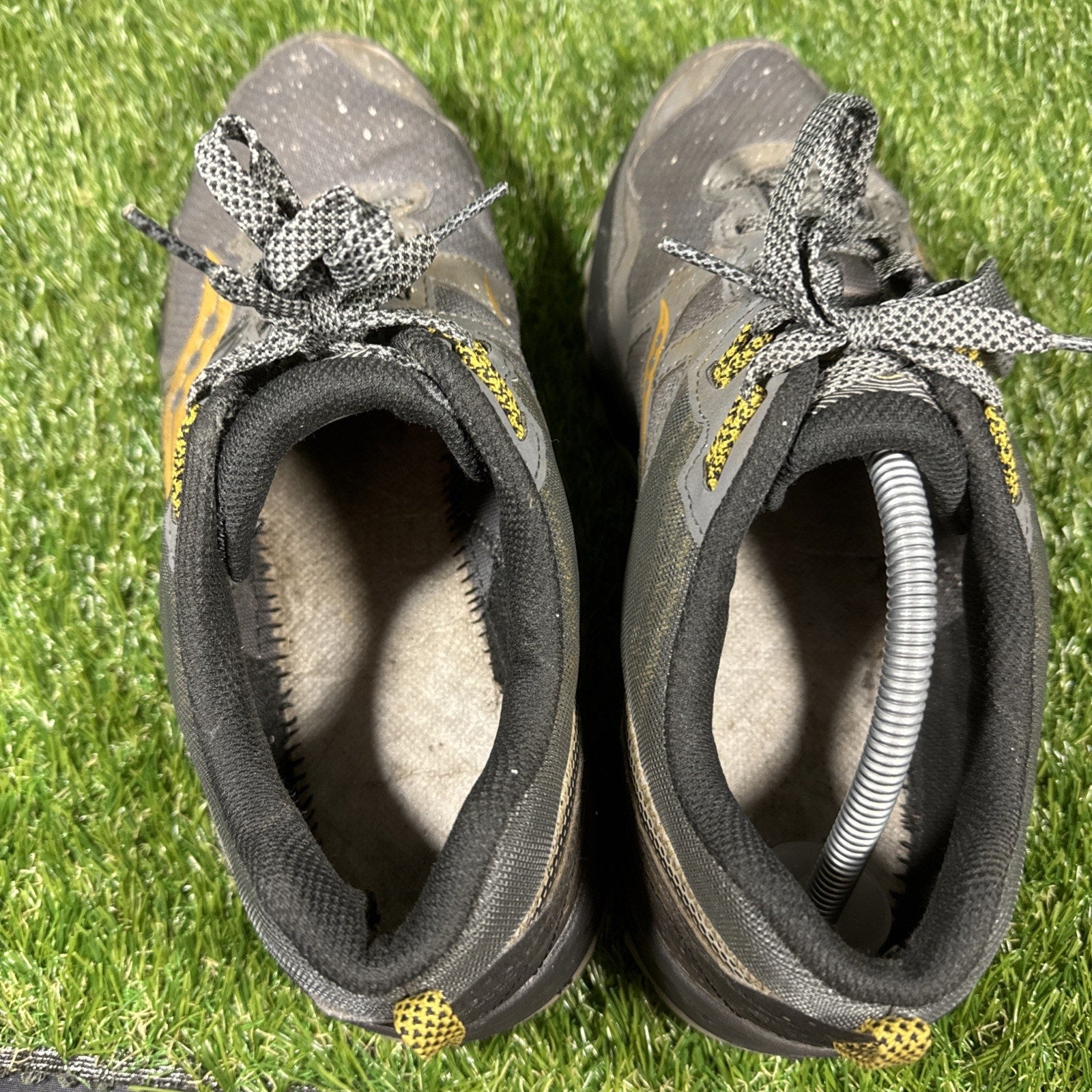 Womens Saucony Excursion TR14 size 9.5 Black Athletic Trail Running Shoes