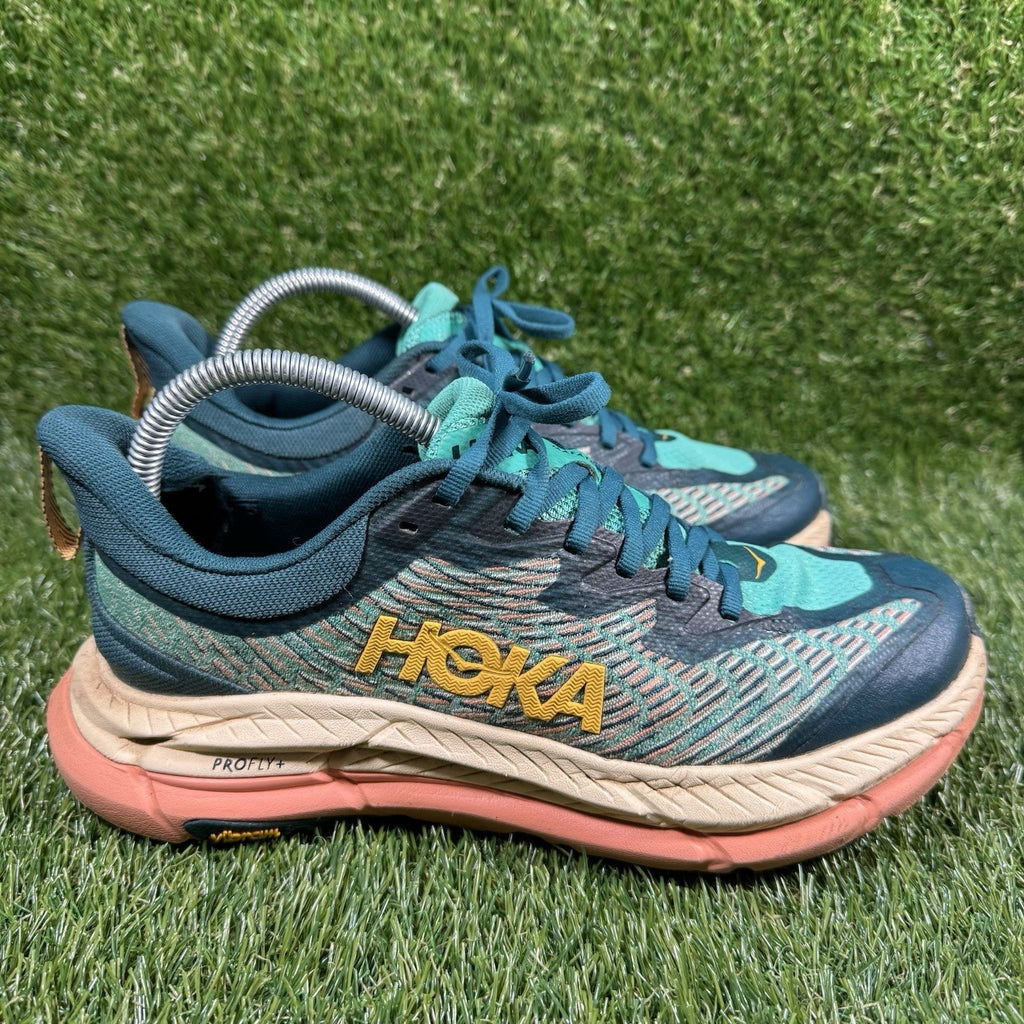 Hoka Mafate Speed 4 Trail Running Shoes Sneakers Womens Size 8 B
