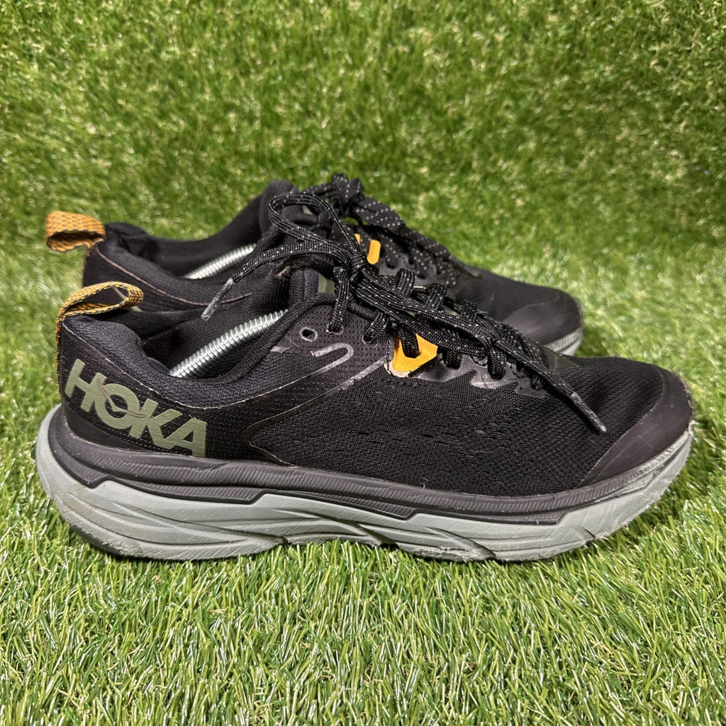 Hoka One One Challenger ATR 6 Men's Size 7.5D Black Running Shoes 1106510 BTYM