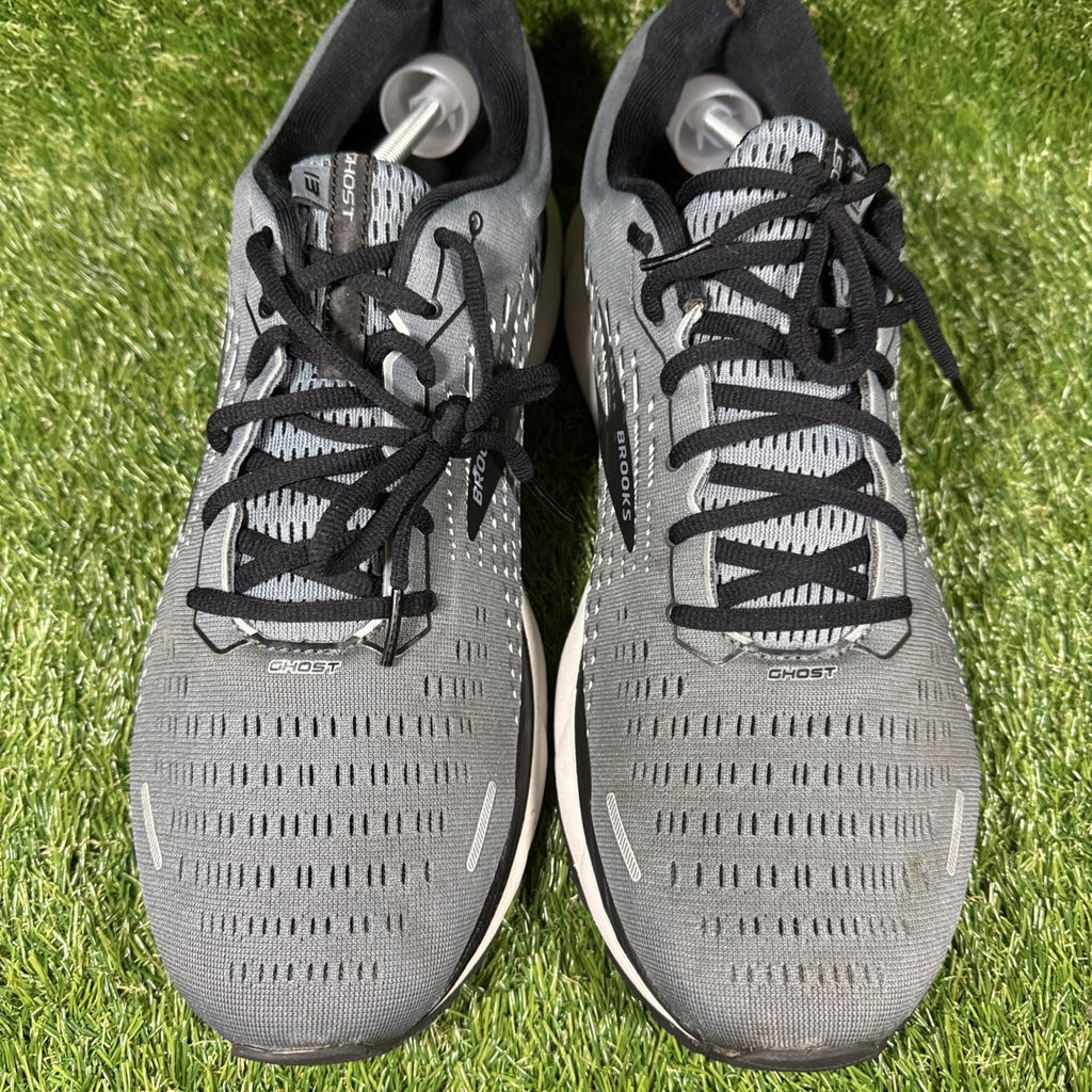 Brooks Mens Ghost 13 1103481D040 Gray Running Shoes Sneakers Size 14D