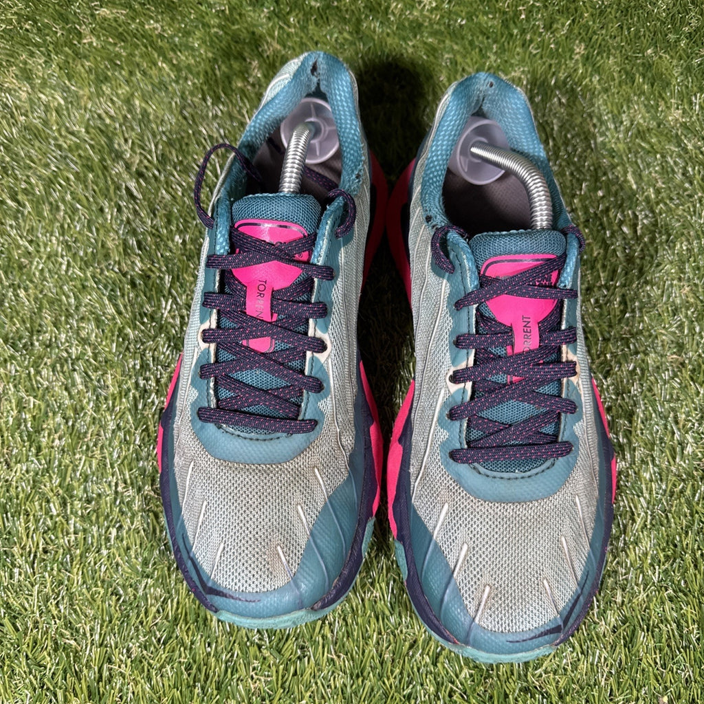 Hoka One One Sneakers Womens 7.5 Torrent 1097755 CDBS Blue Running Gym Trail