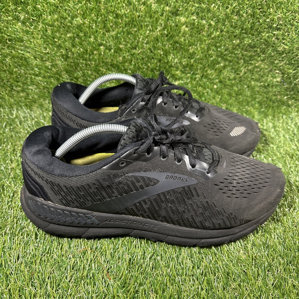 Brooks Addiction GTS 15 Men's US 11.5 4E Black Shoes Comfort Walk Trainer