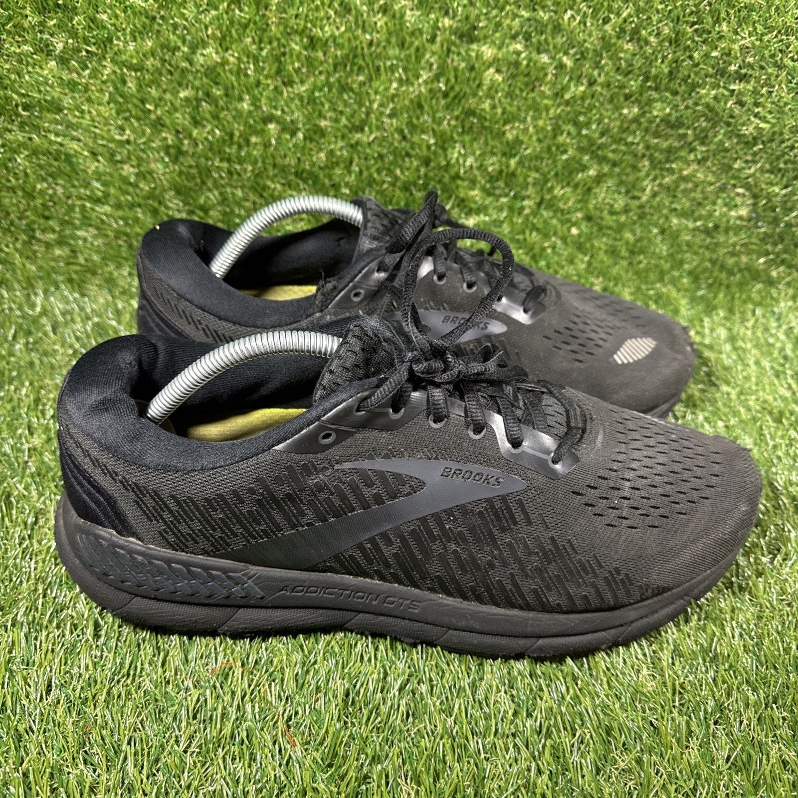 Brooks Addiction GTS 15 Men's US 11.5 4E Black Shoes Comfort Walk Trainer