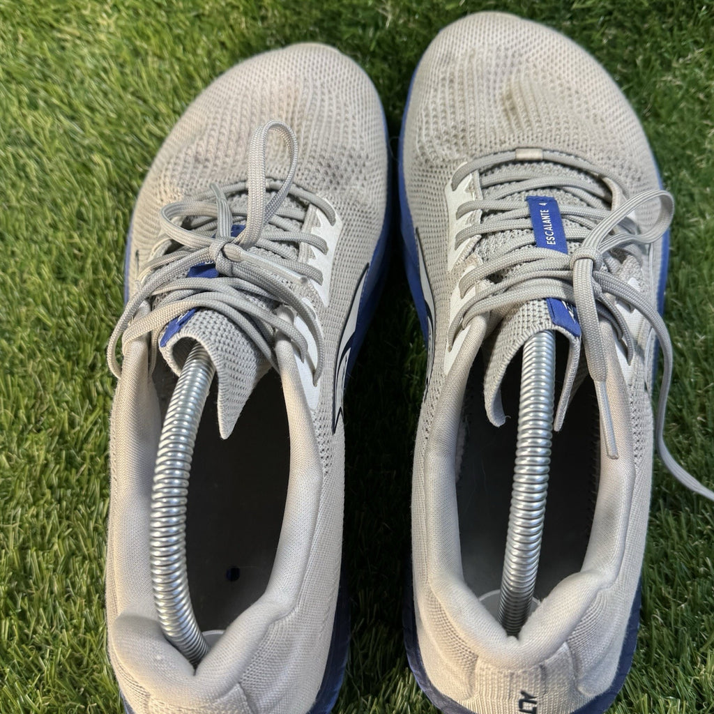 Altra Escalante 4 Shoes Men's 10.5 White/Blue Mesh Running Jogging Athletic