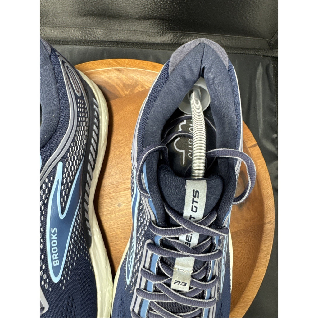 Brooks Beast GTS 23 Mens Size 12 Blue White Athletic Running Shoes Sneakers