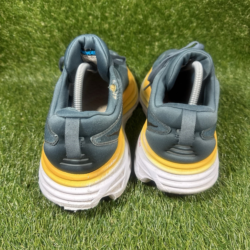 Hoka One One Bondi 8 Running Shoes Goblin Blue/ Mountain Spring Men's 10 D