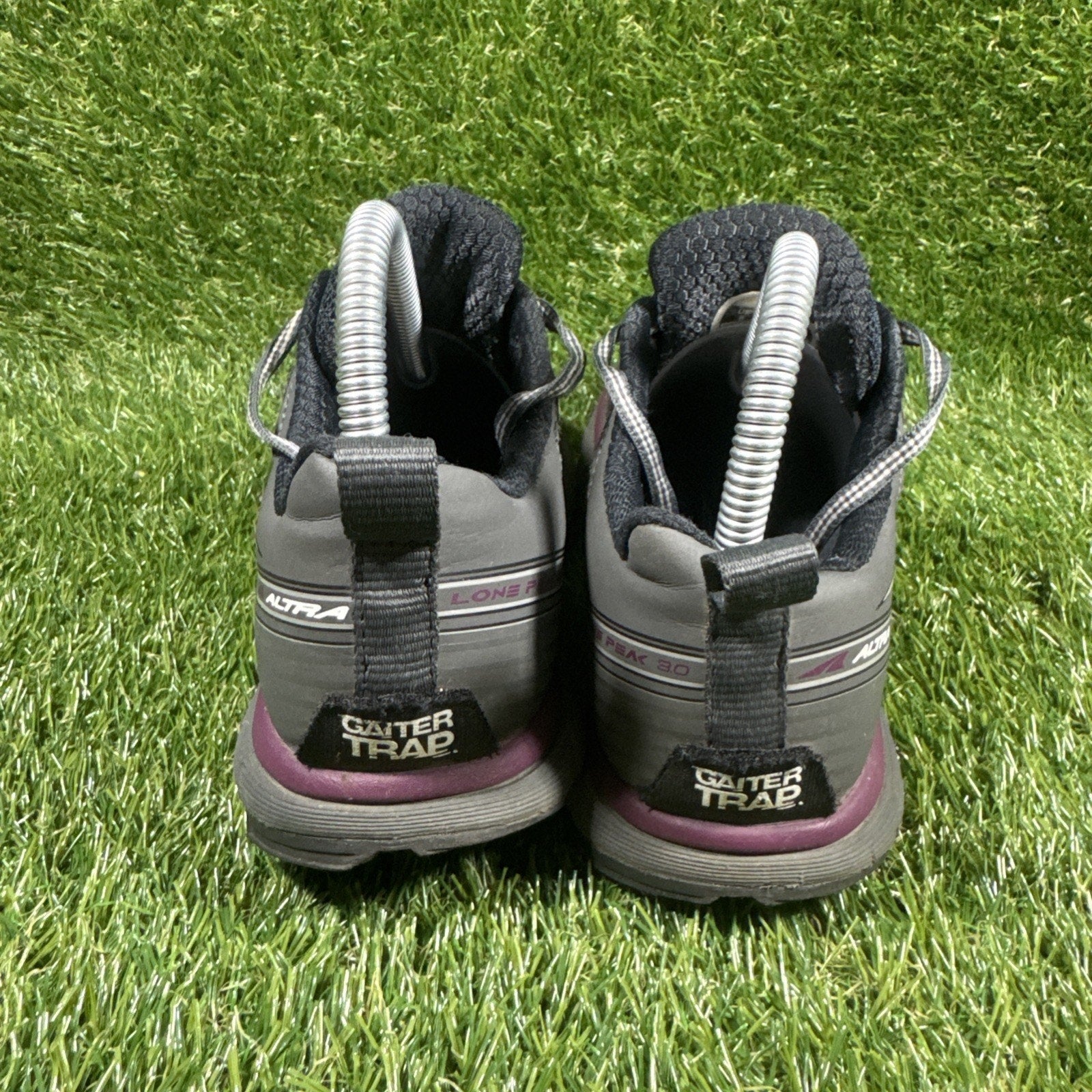 Size 7 - Altra Lone Peak 3 Women's Trail Running Shoes Gray Purple