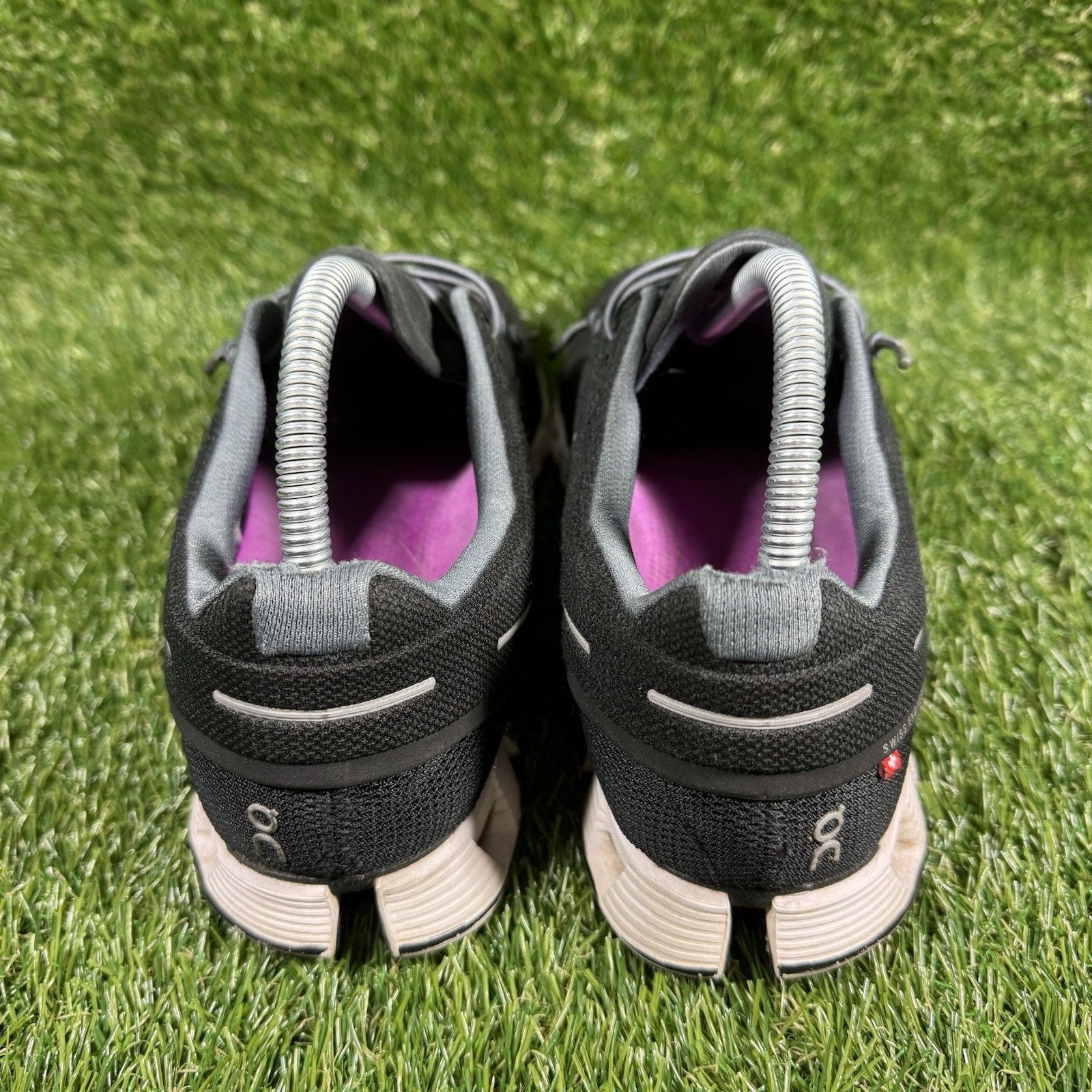 Womens On Cloud 5 Black Athletic Gym Road Running Sneakers Shoes Size 9