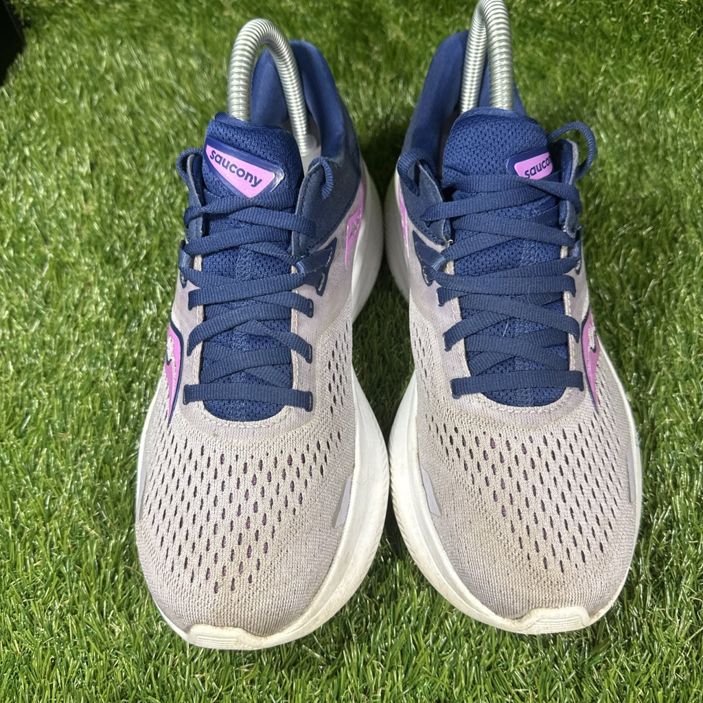 Saucony Ride 16 Womens Size 6.5 Pink White Athletic Running Walking Shoes